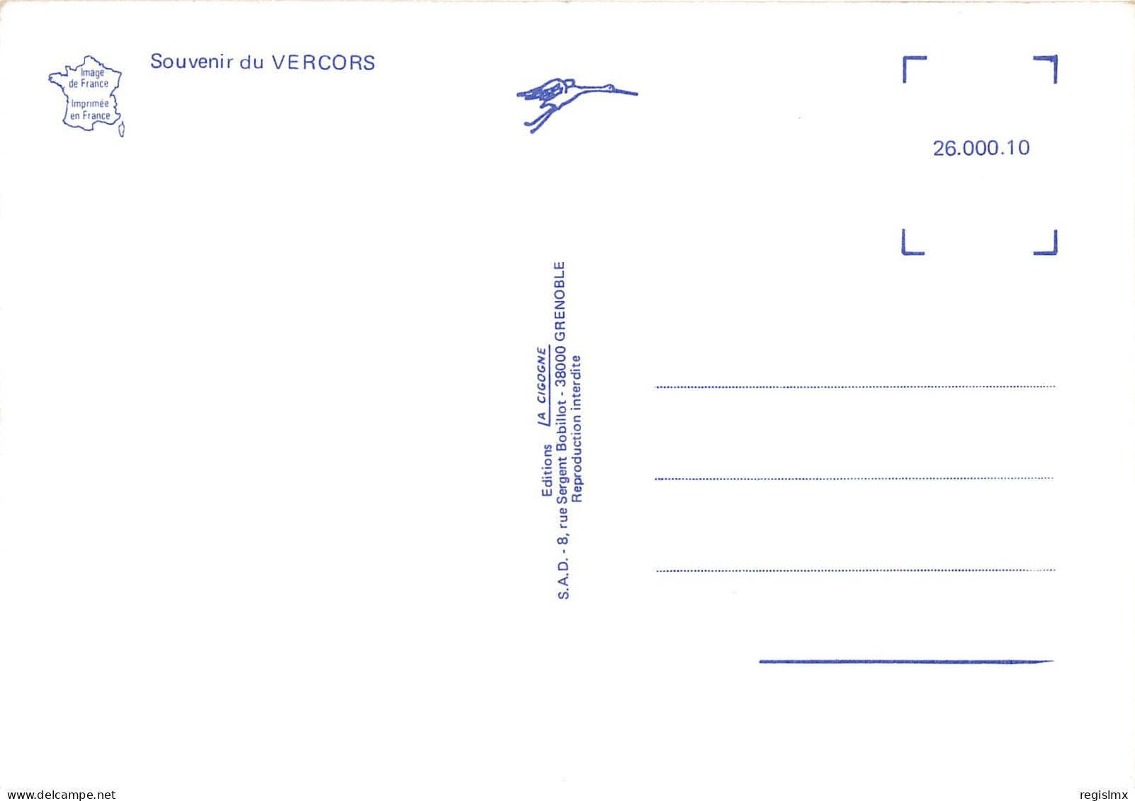 26-VERCORS-N°1011-B/0237 - Other & Unclassified
