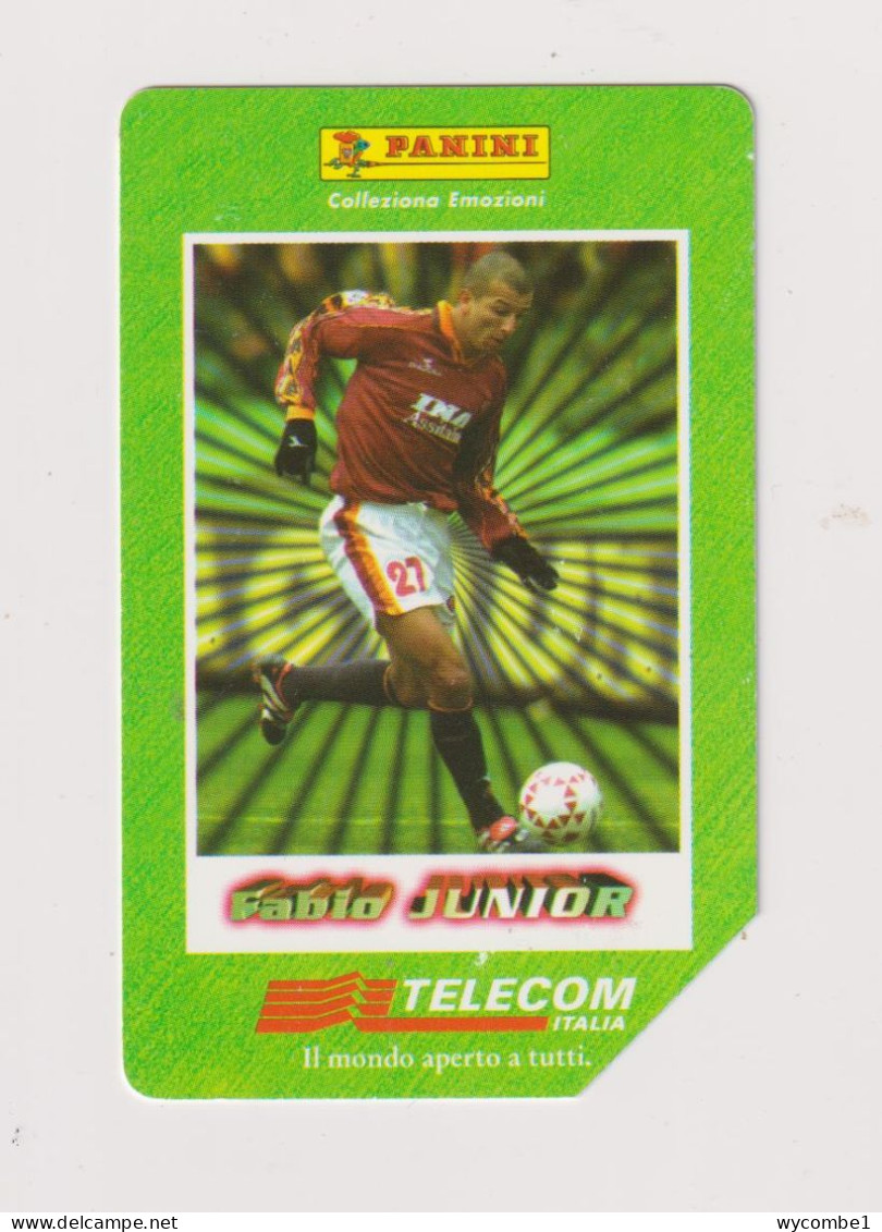 ITALY -   Footballer Fabio Junior Urmet  Phonecard - Openbaar Gewoon