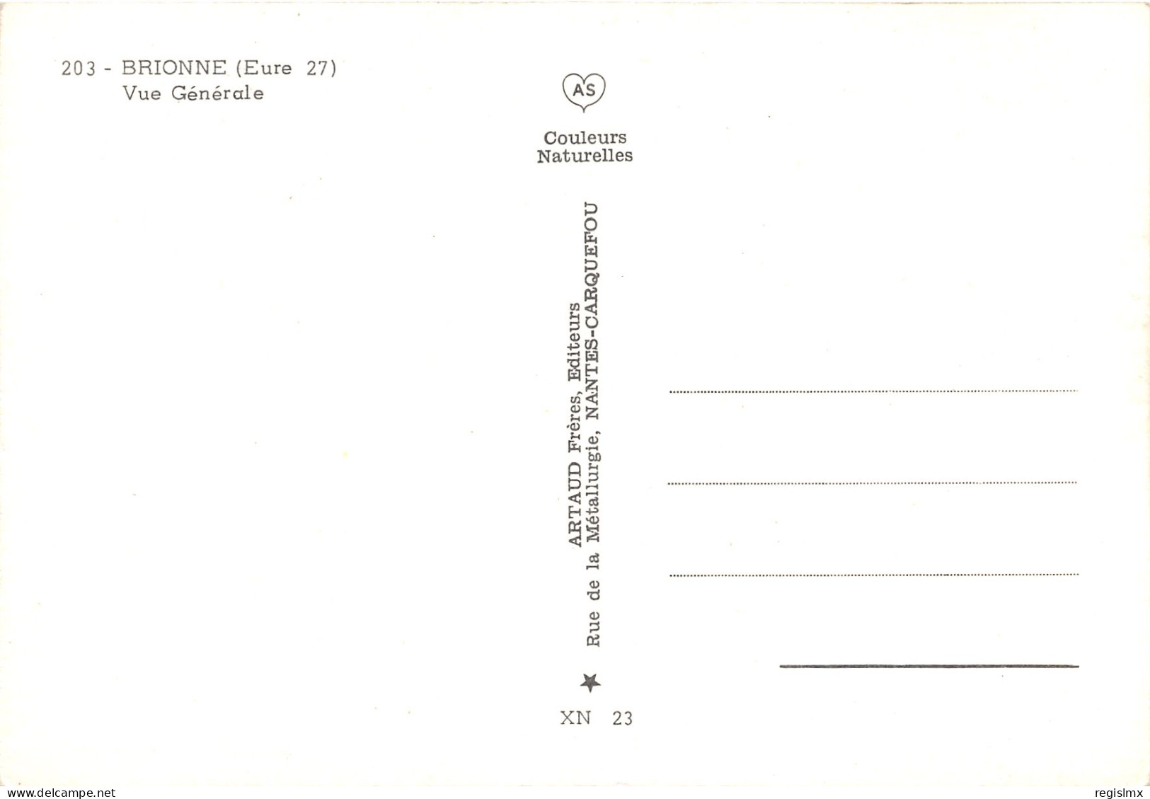 27-BRIONNE-N°1011-C/0363 - Other & Unclassified