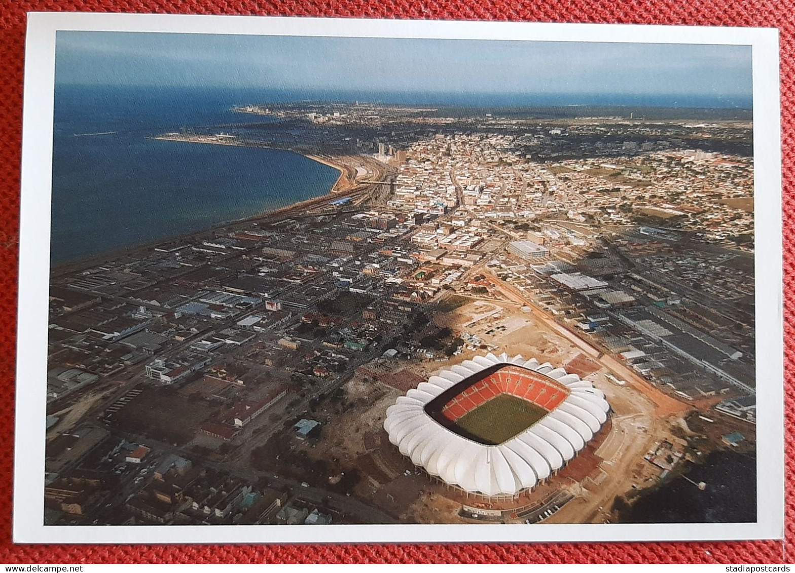 Port Elizabeth South Africa World Cup 2010 Stadium Cartolina Stadio Postcard Stadion AK Carte Postale Stade Estadio - Voetbal
