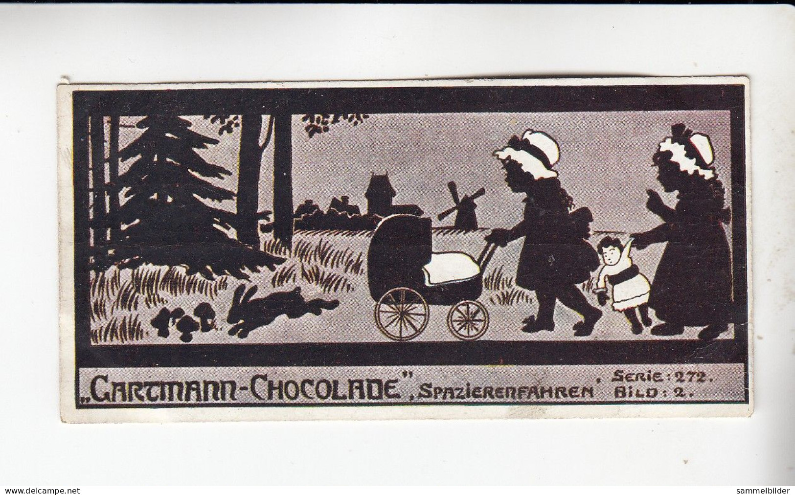 Gartmann  Die Kleine Hausfrau  Spazierenfahren   Serie 272 #2 Von 1909 - Otros & Sin Clasificación