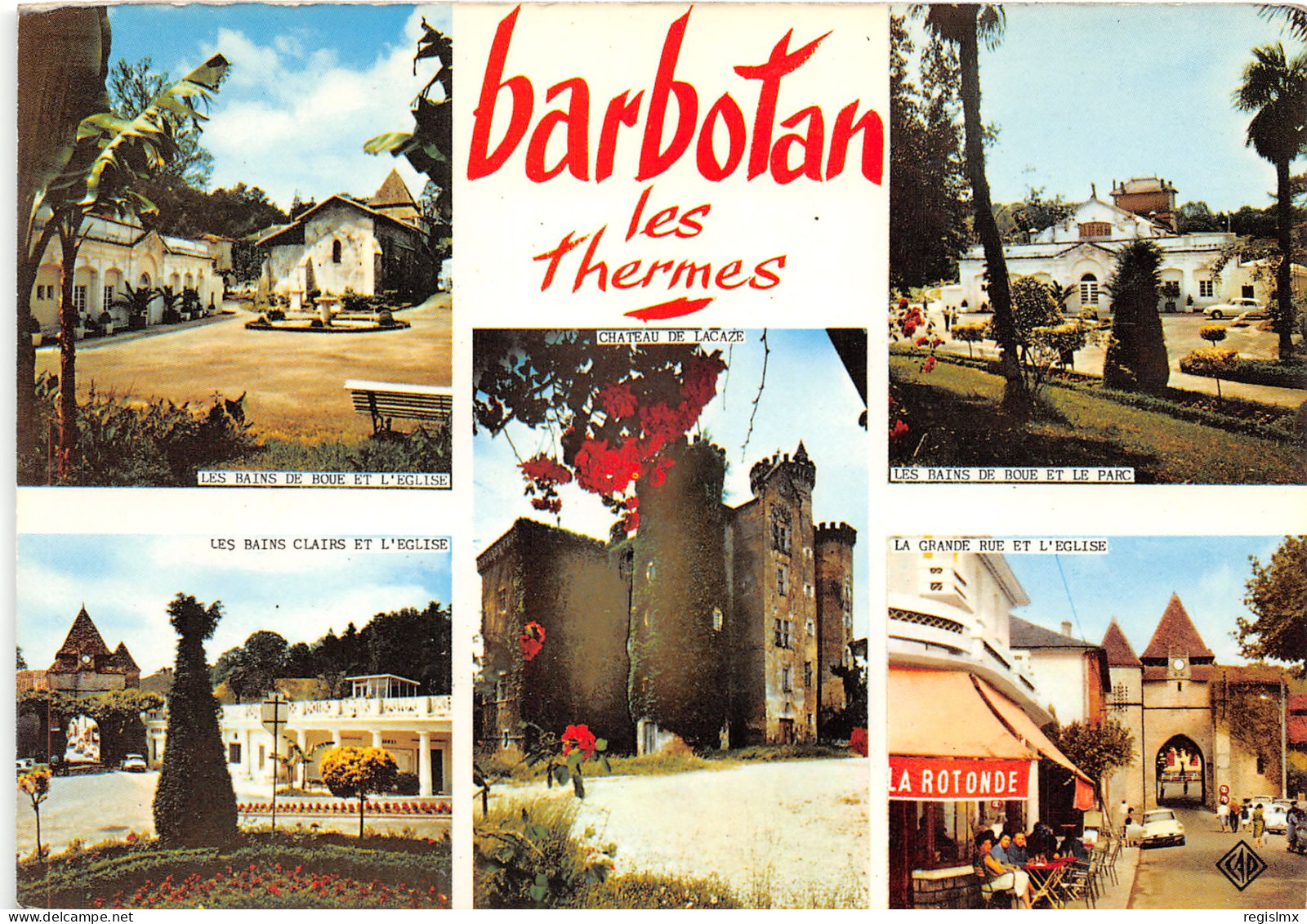 32-BARBOTAN LES THERMES-N°1013-E/0397 - Barbotan