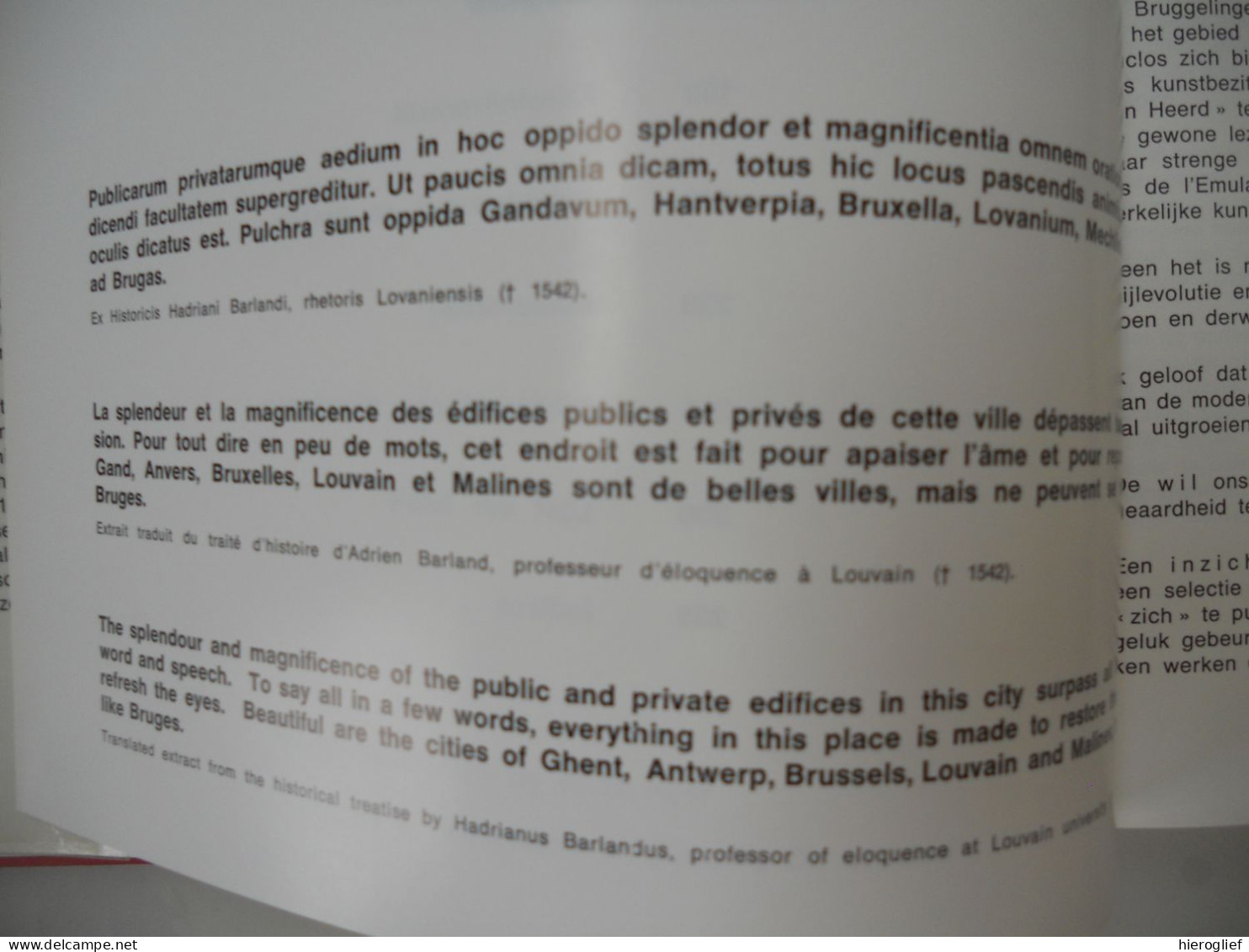 Brugges kunstbezit 2 delen = 100 kunsthistorische opstellen door Dr. Valentin Vermeersch Brugge achitectuur kunst musea