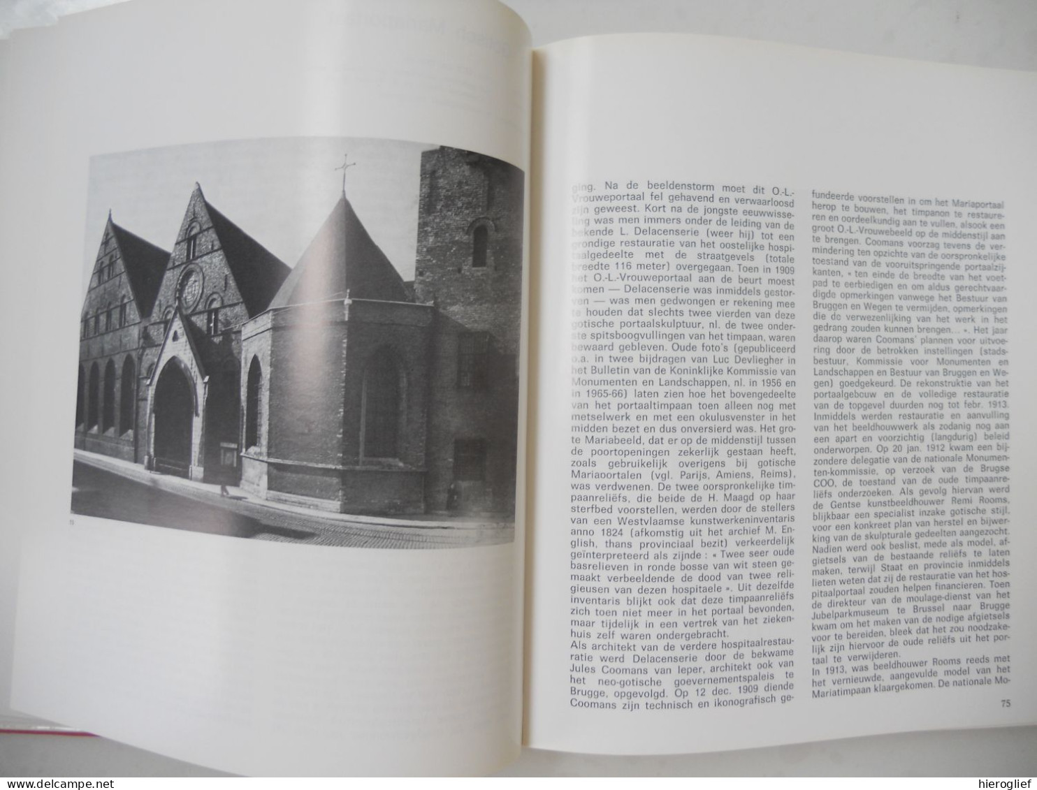 Brugges kunstbezit 2 delen = 100 kunsthistorische opstellen door Dr. Valentin Vermeersch Brugge achitectuur kunst musea