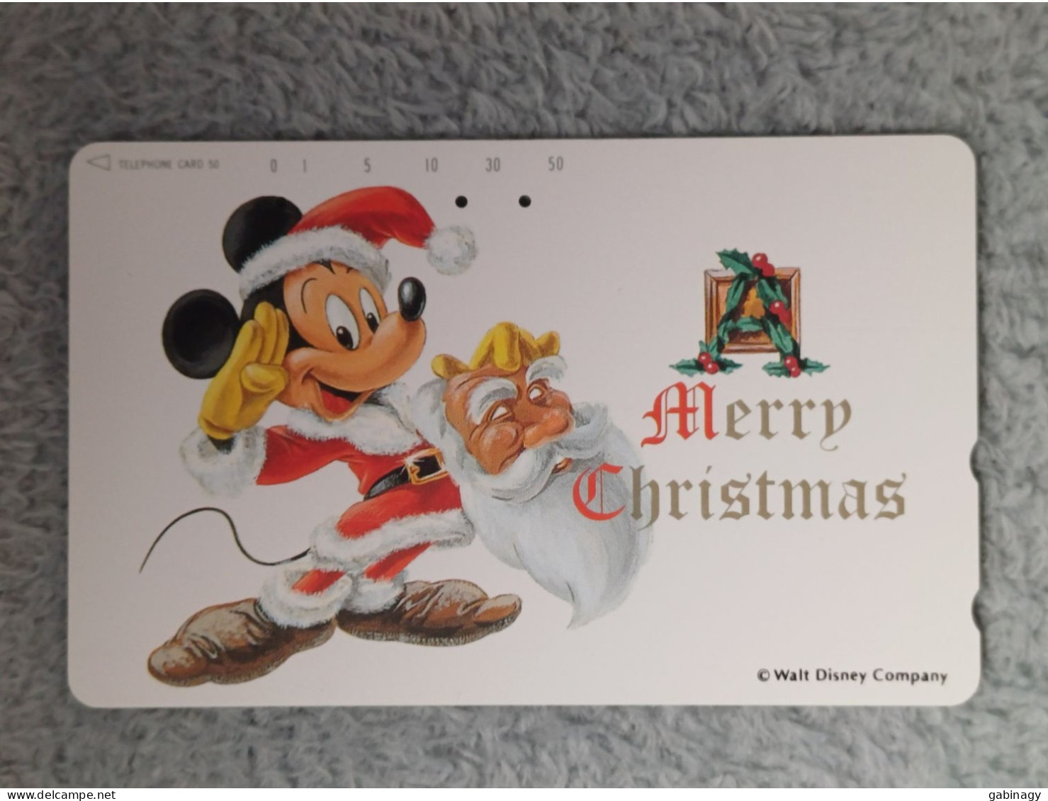 DISNEY - JAPAN - H133 - MERRY CHRISTMAS - 110-149076 - Disney