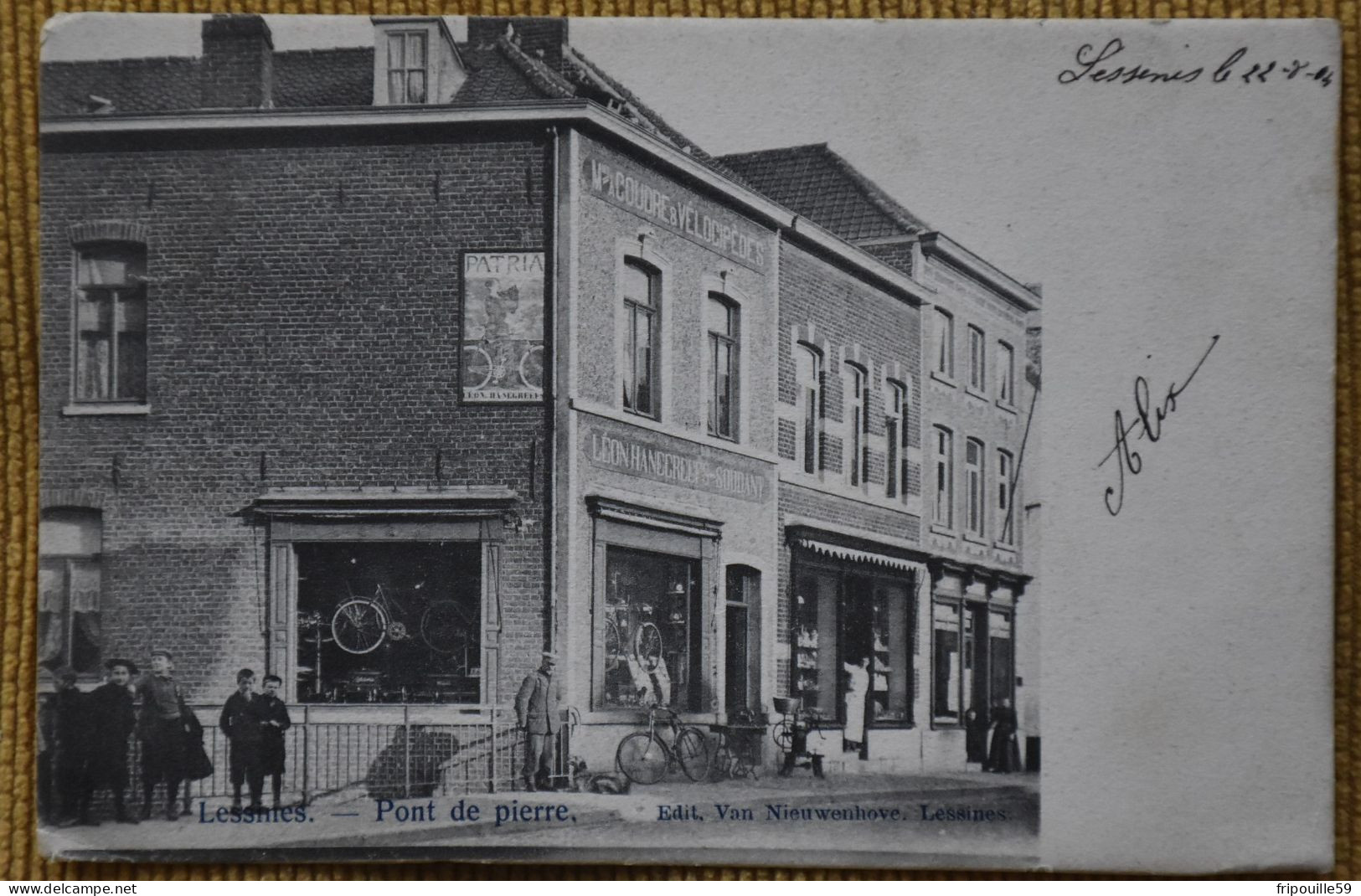 Lessines - Pont De Pierre - Edit. Van Nieuwenhove - Circulé En 1904! - Lessines