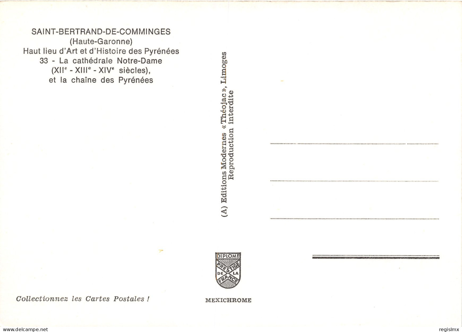 31-SAINT BERTRAND DE COMMINGES-N°1013-D/0301 - Saint Bertrand De Comminges