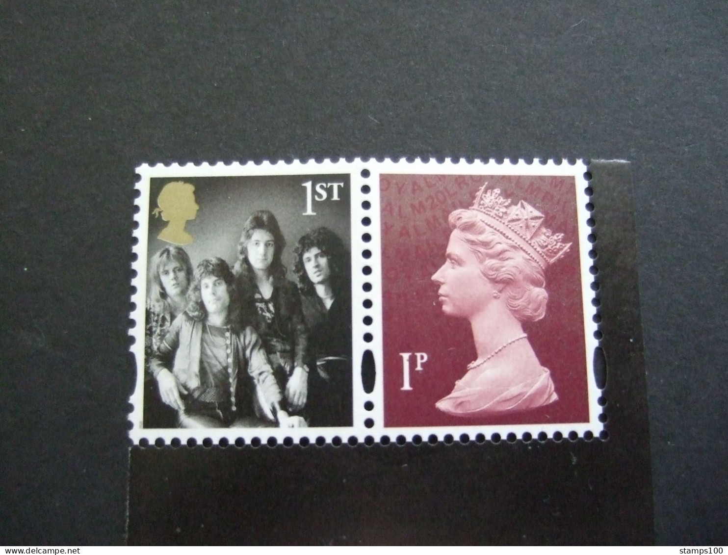 2020 GB ROYAL MAIL DY35 QUEEN FROM COMMEMORATIVE PRESTIGE BOOK STAMP PANE 4 MNH ** (Q14-TVN) - Neufs