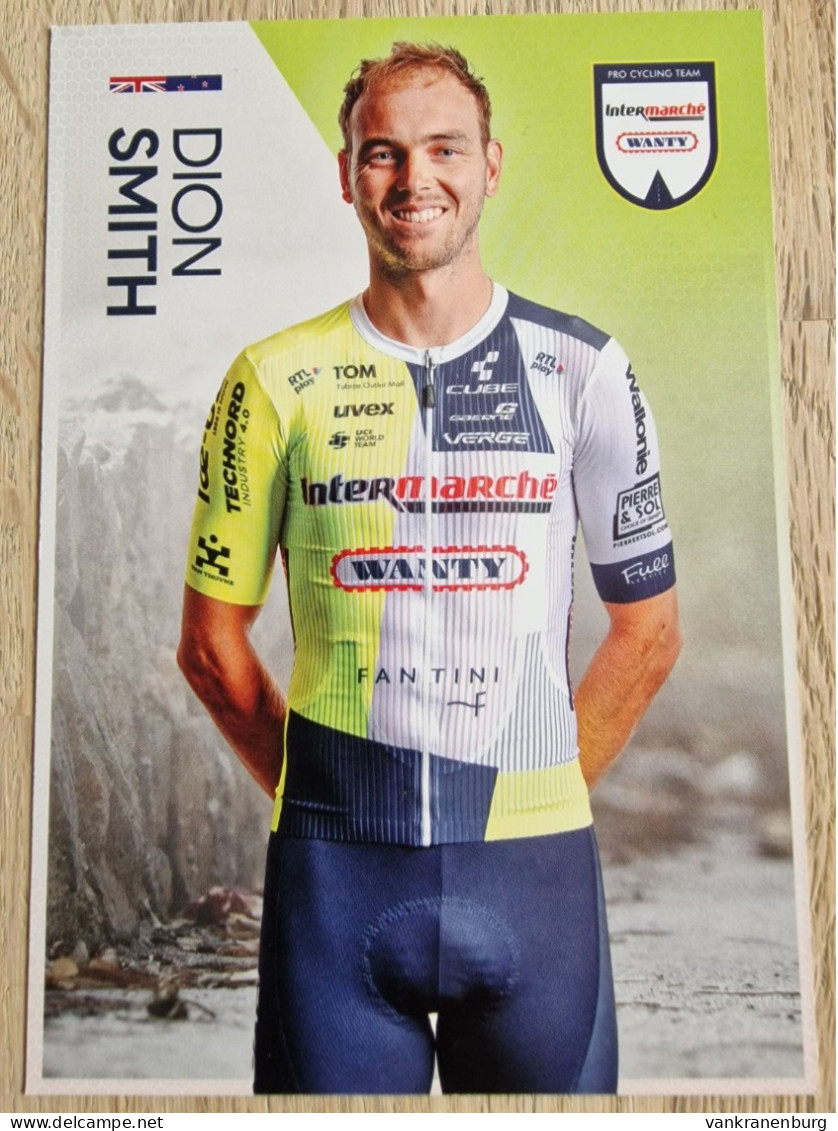 Card Dion Smith - Team Intermarche-Wanty - 2024 - Cycling - Cyclisme - Ciclismo - Wielrennen - Ciclismo