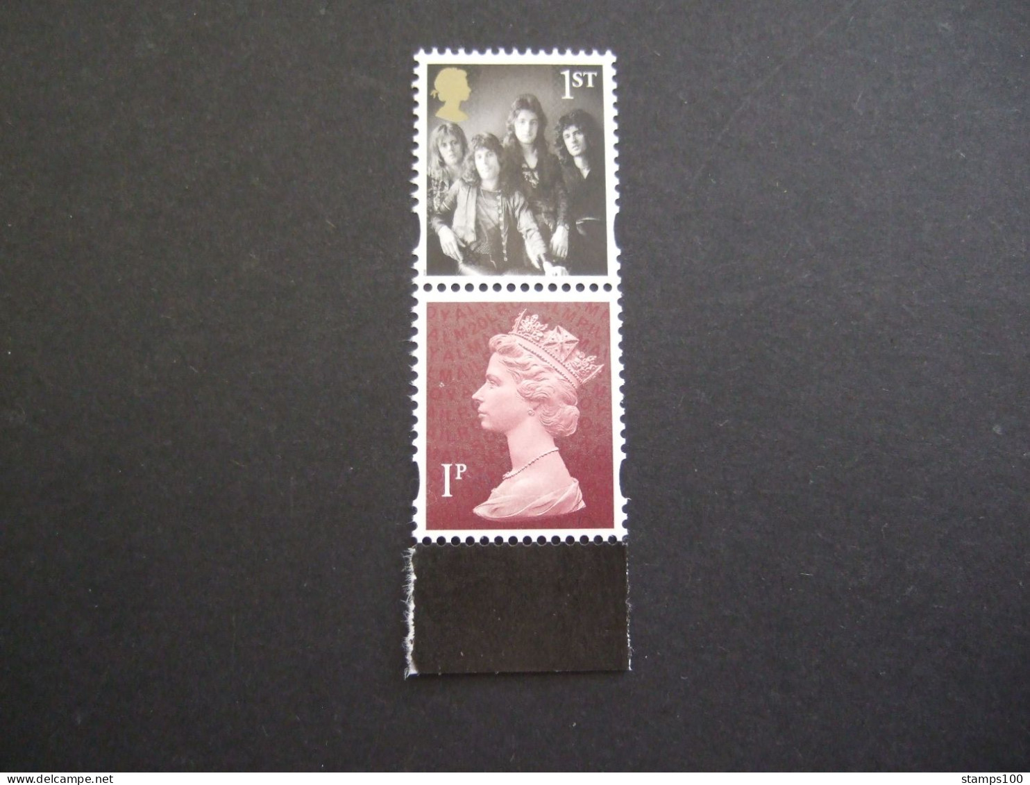 2020 GB ROYAL MAIL DY35 QUEEN FROM COMMEMORATIVE PRESTIGE BOOK STAMP PANE 4 MNH ** (Q14-TVN) - Ungebraucht