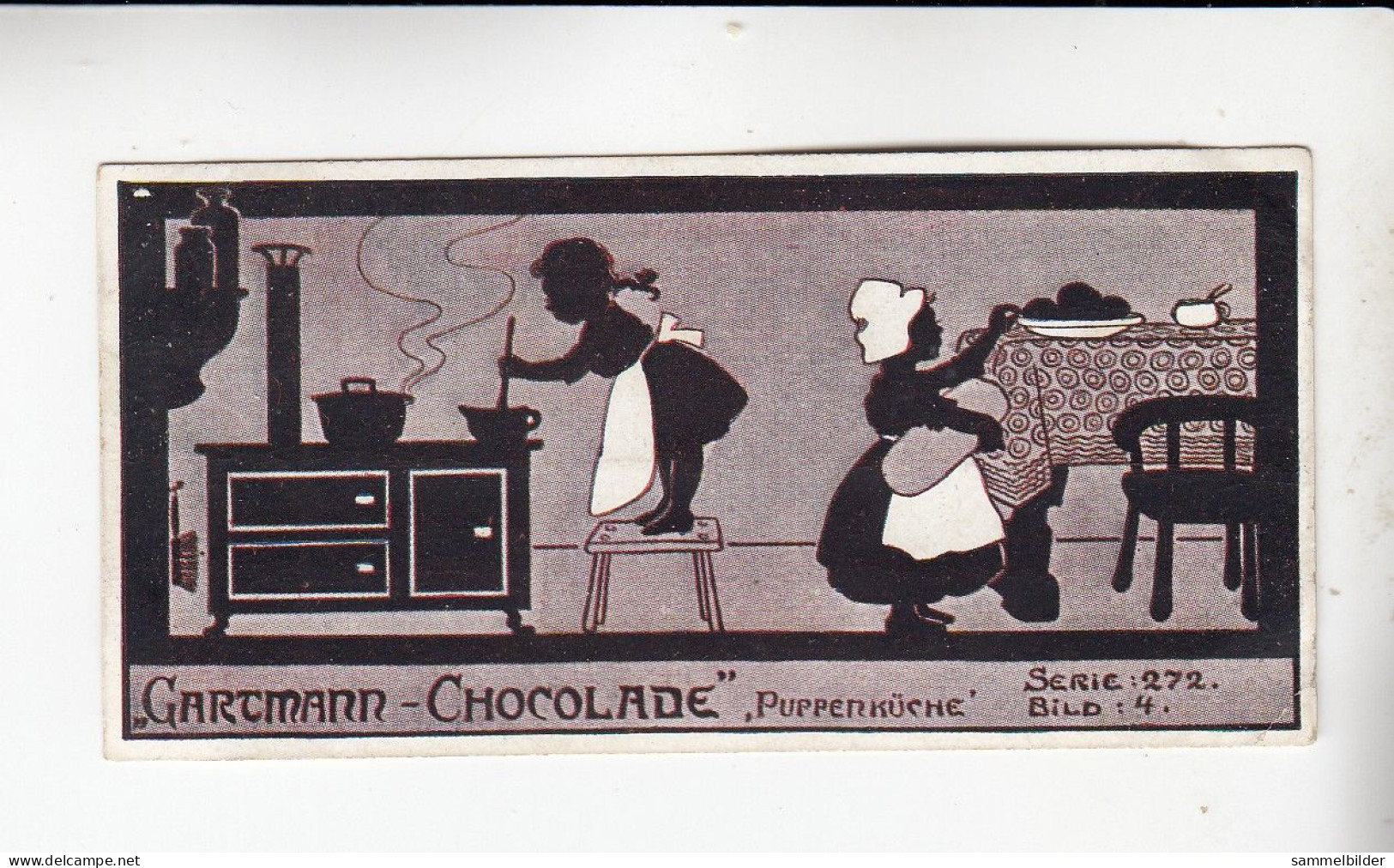 Gartmann  Die Kleine Hausfrau  Pupenküche     Serie 272 #4 Von 1909 - Andere & Zonder Classificatie