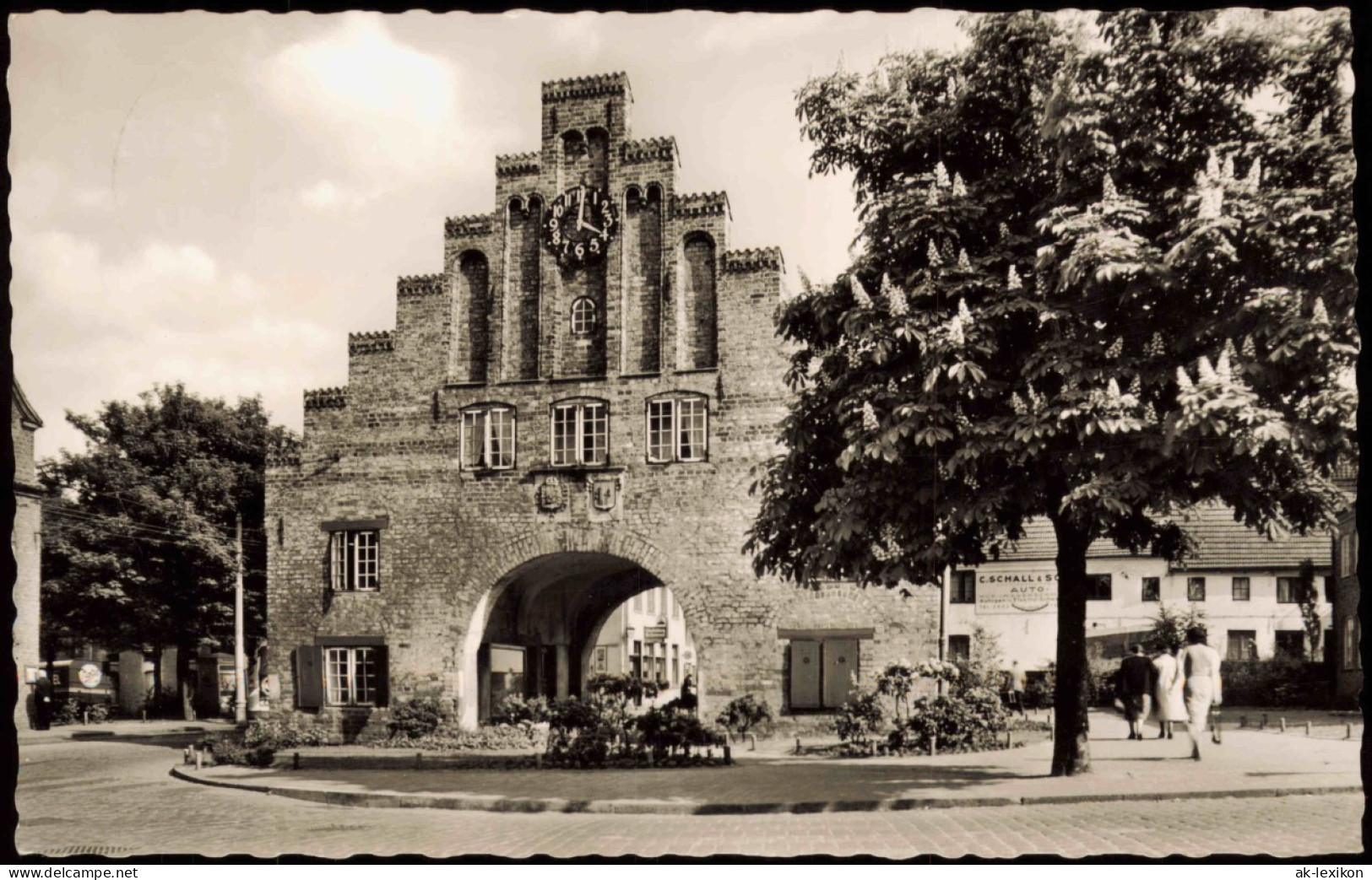 Ansichtskarte Flensburg Nordertor 1958 - Flensburg