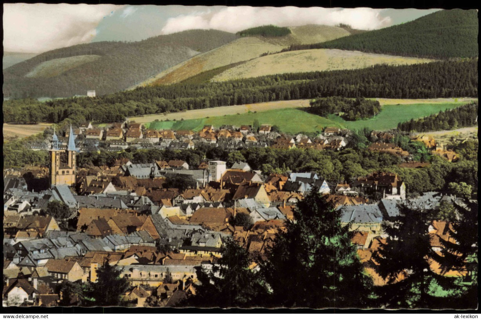 Ansichtskarte Goslar Panorama-Ansicht Blick Vom Steinberg 1960 - Goslar