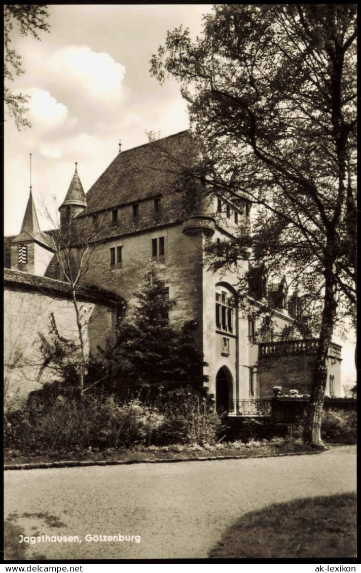 Ansichtskarte Jagsthausen Götzenburg, Eingang 1961 - Sonstige & Ohne Zuordnung