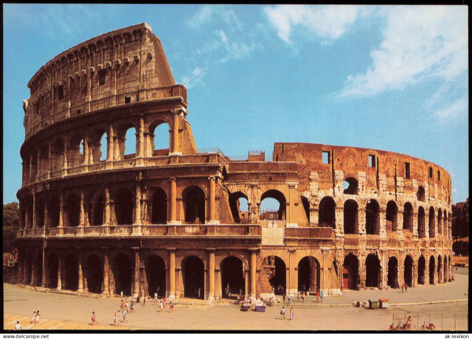 Cartoline Rom Roma Le Colysée The Coliseum 1970 - Andere & Zonder Classificatie