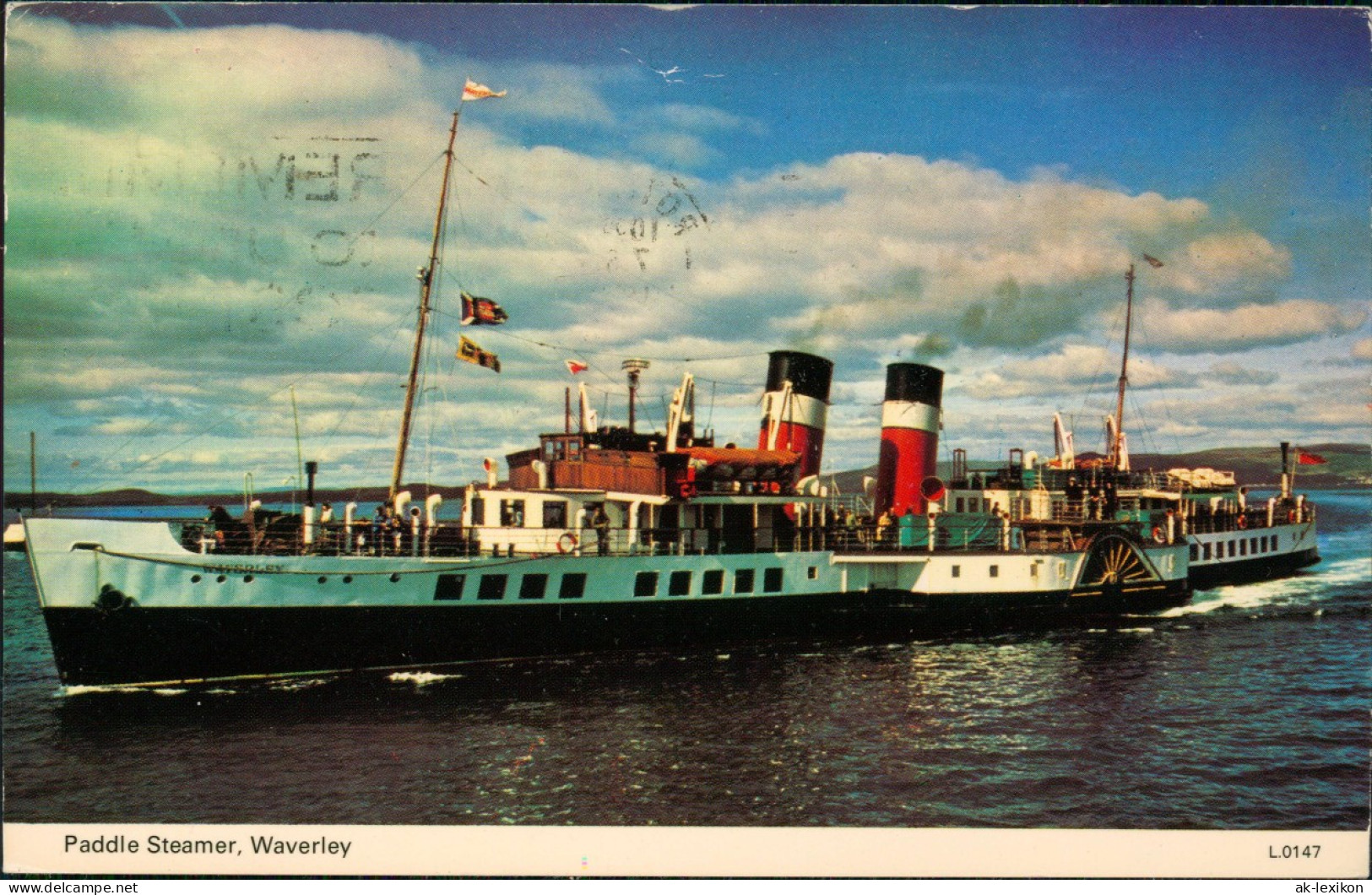 Ansichtskarte  Schiffe/Schifffahrt - Hochsee: Paddle Steamer, Waverley 1979 - Altri & Non Classificati