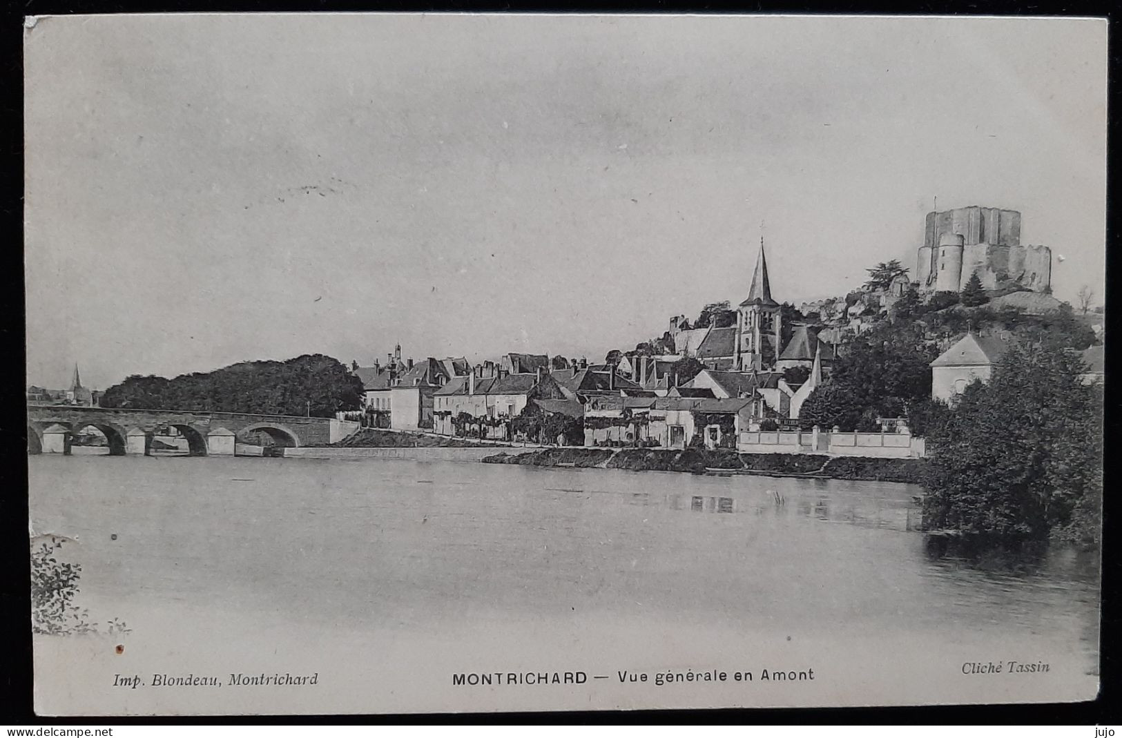 41 - MONTRICHARD - Vue Générale En Amont - Montrichard