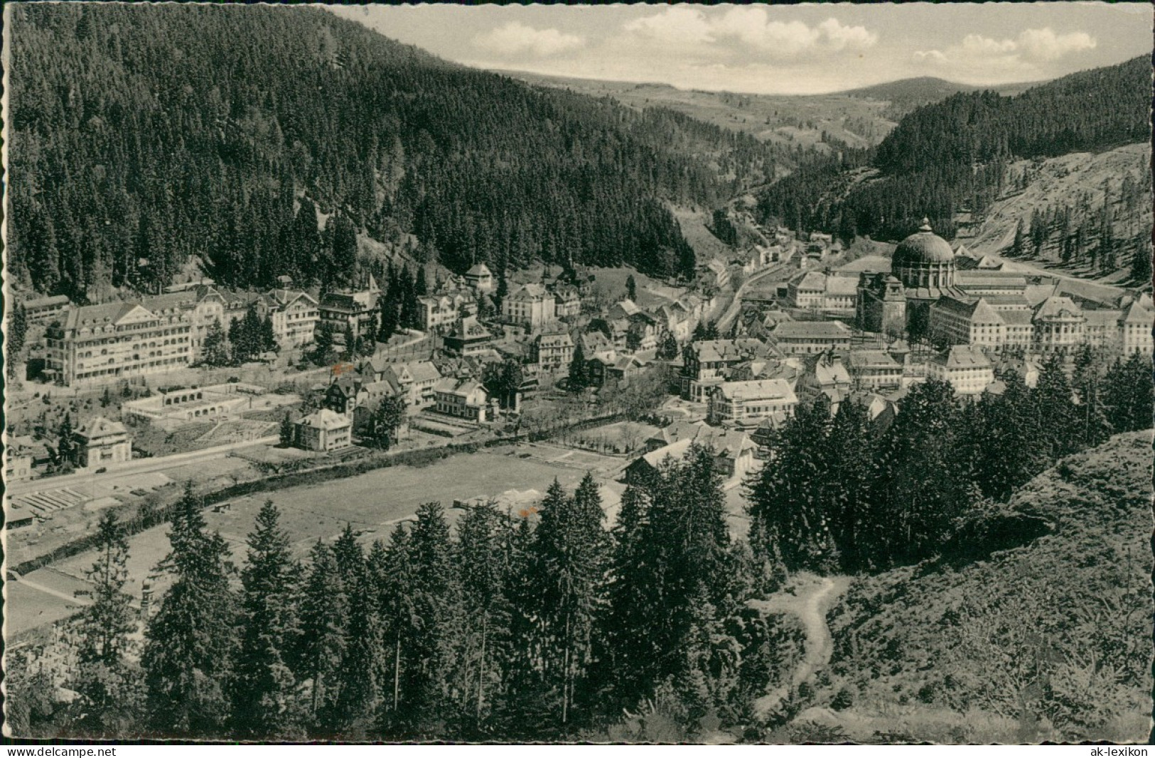 Ansichtskarte St. Blasien Panorama-Ansicht, Ort Im Schwarzwald 1956 - St. Blasien