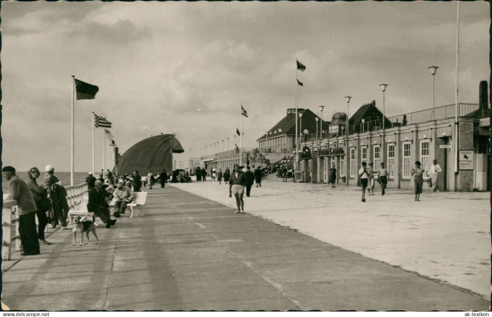 Ansichtskarte Westerland-Sylt Promenade 1962 - Other & Unclassified