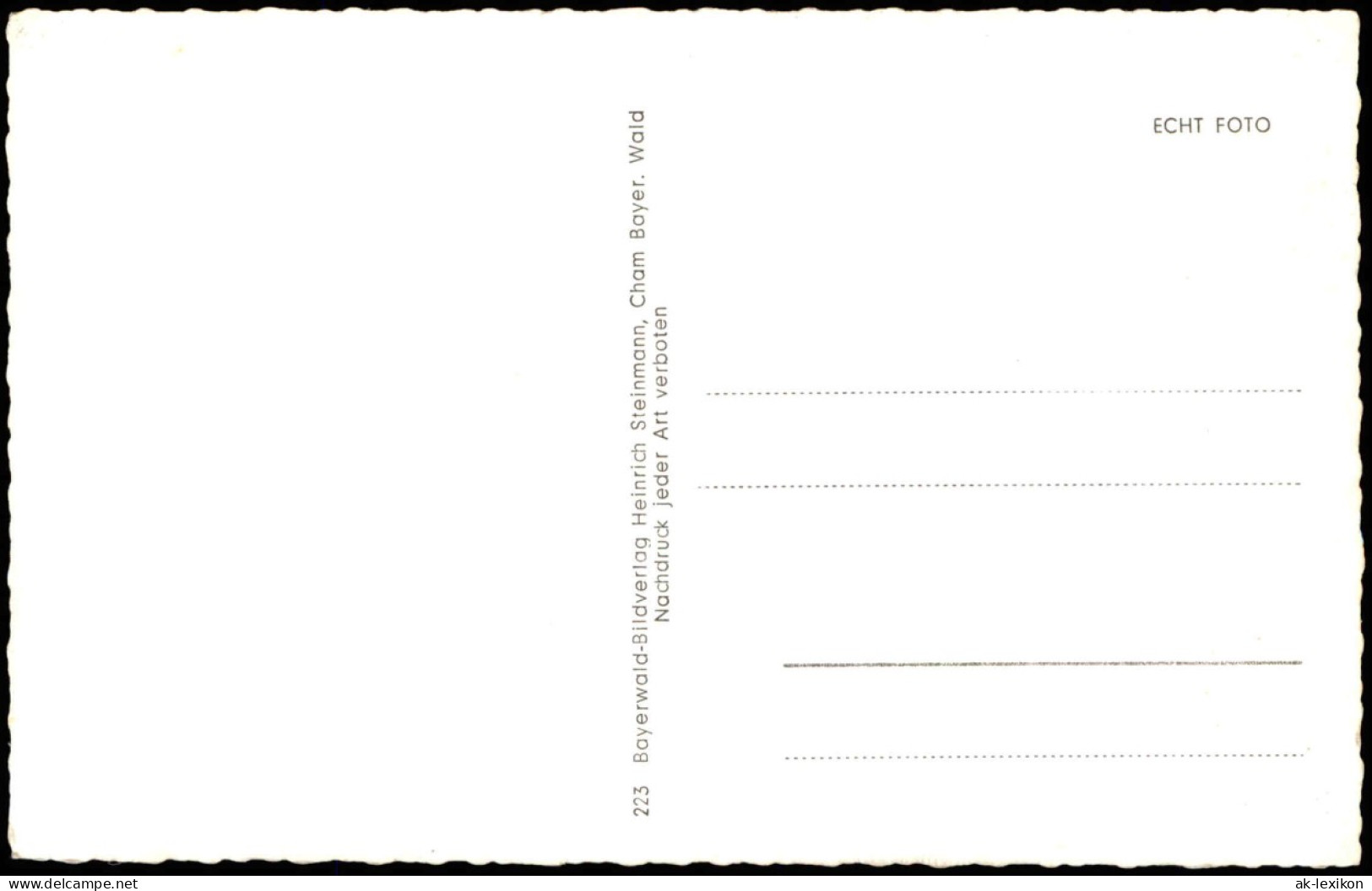 Ansichtskarte Cham (Oberpfalz) Flußpartie, Brücke - Stadt 1961 - Other & Unclassified