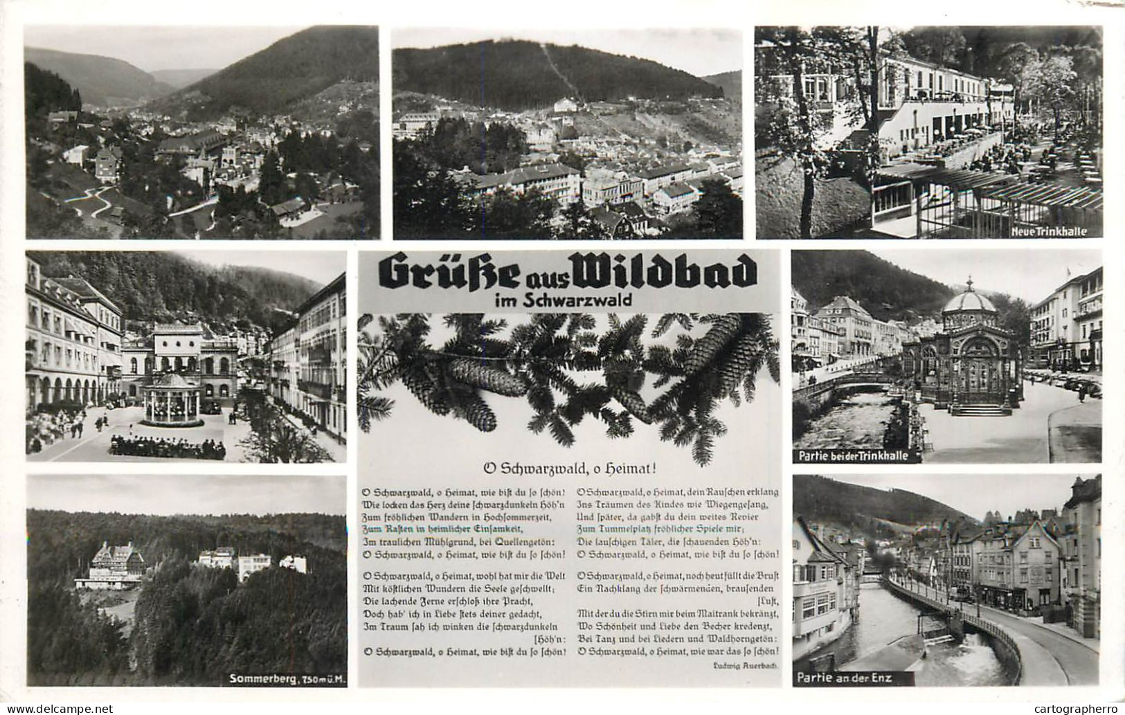 Germany Gruss Aus Wilbad Im Schwarzwald Multi View - Sonstige & Ohne Zuordnung