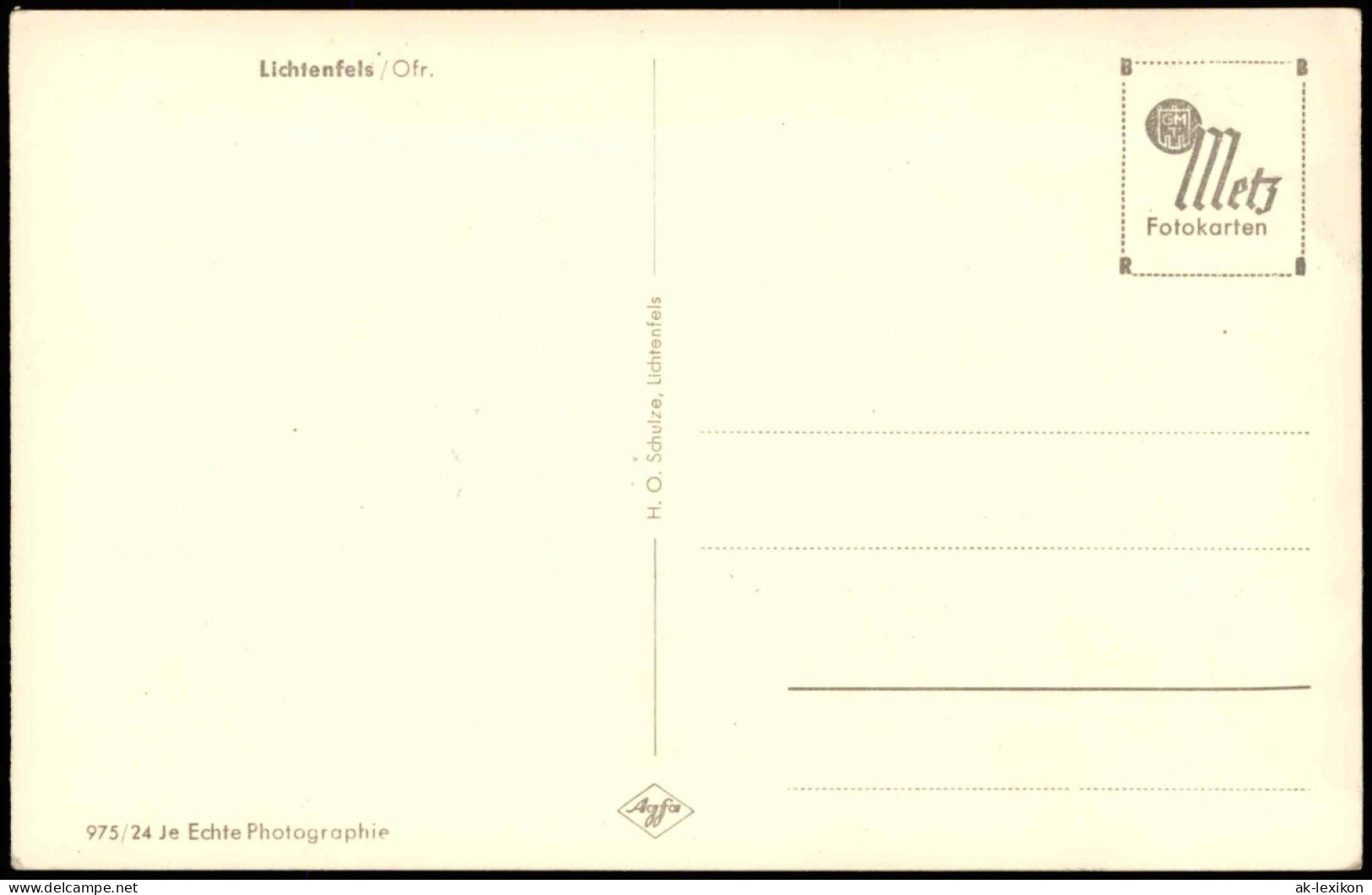 Ansichtskarte Lichtenfels (Bayern) Straßenpartie 1938 - Lichtenfels