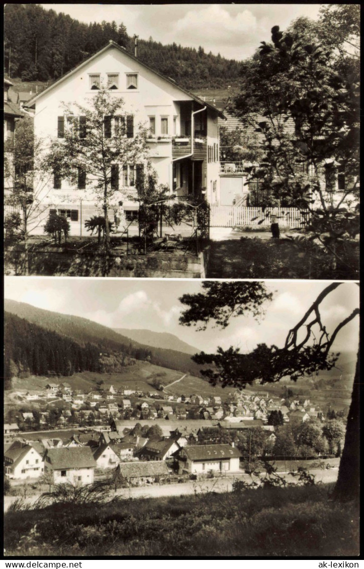 Ansichtskarte Klosterreichenbach-Baiersbronn Haus Faißt Am Murgpfad 1961 - Baiersbronn
