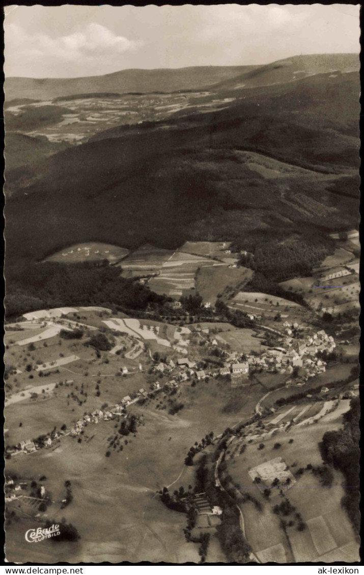 Ansichtskarte Heiligkreuzsteinach Luftbild Aus Großer Höhe 1960 - Andere & Zonder Classificatie