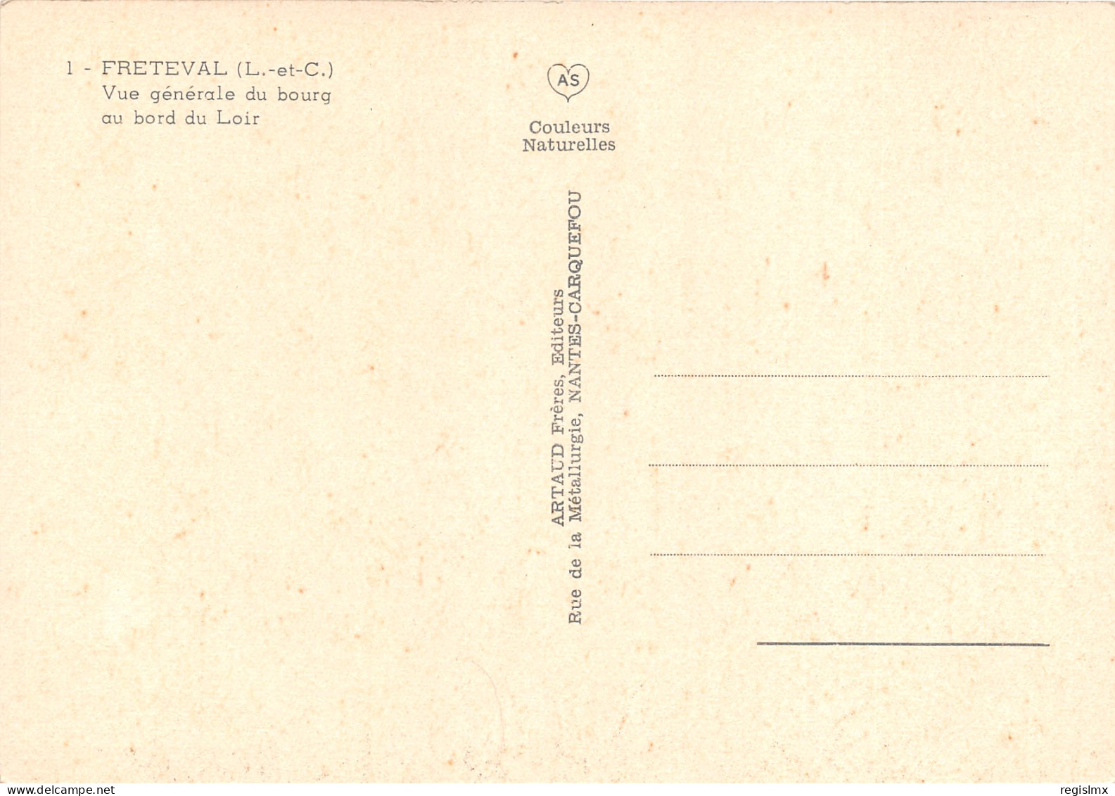 41-FRETEVAL-N°1015-C/0045 - Other & Unclassified