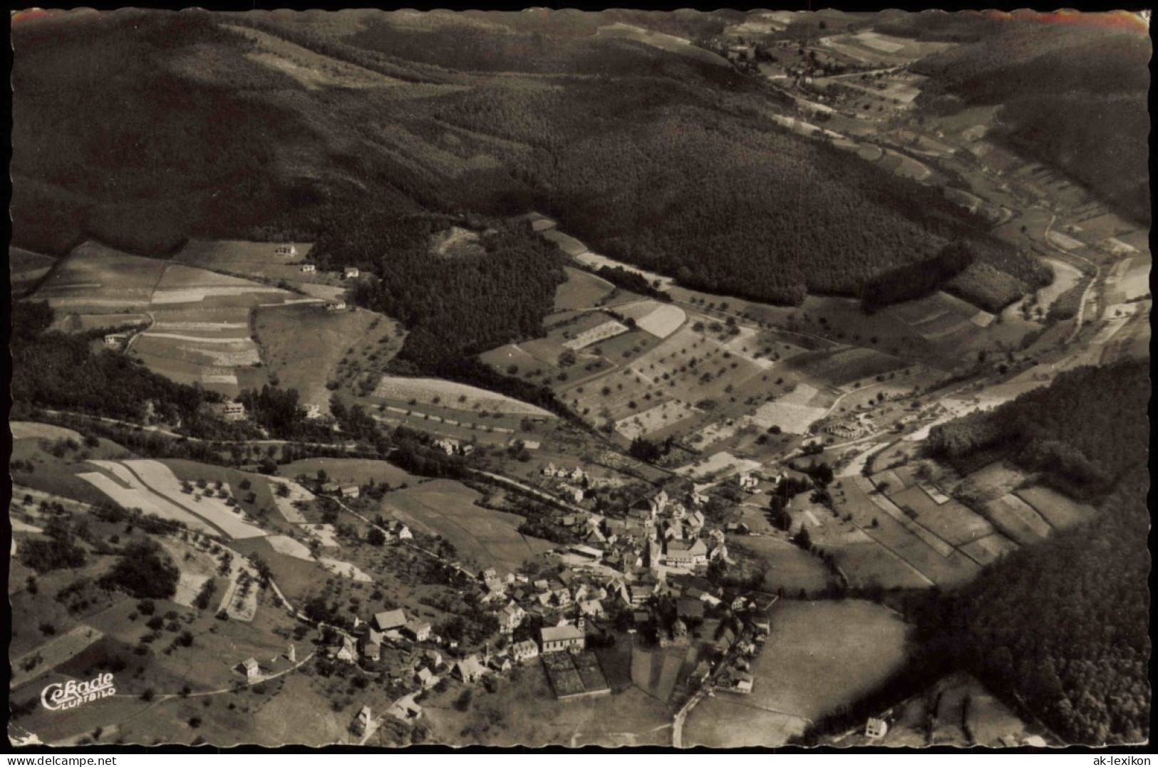 Ansichtskarte Heiligkreuzsteinach Luftbild 1960 - Altri & Non Classificati