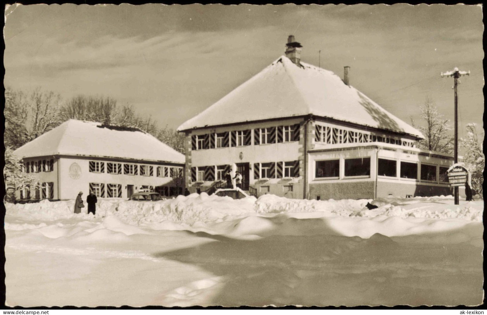 Neutrauchburg Fürstl. Waldburg Zell'sche Schloßgut - Winter 1960 - Other & Unclassified