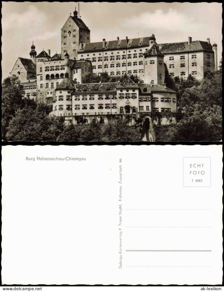 Hohenaschau Im Chiemgau-Aschau Im Chiemgau Burg Hohenaschau Im Chiemgau 1960 - Other & Unclassified