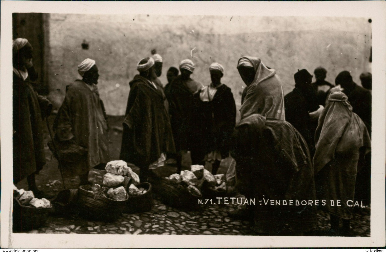 Postcard Marokko Allgemein TETUAN VENDEDORES Nativ Sellers 1930 - Altri & Non Classificati