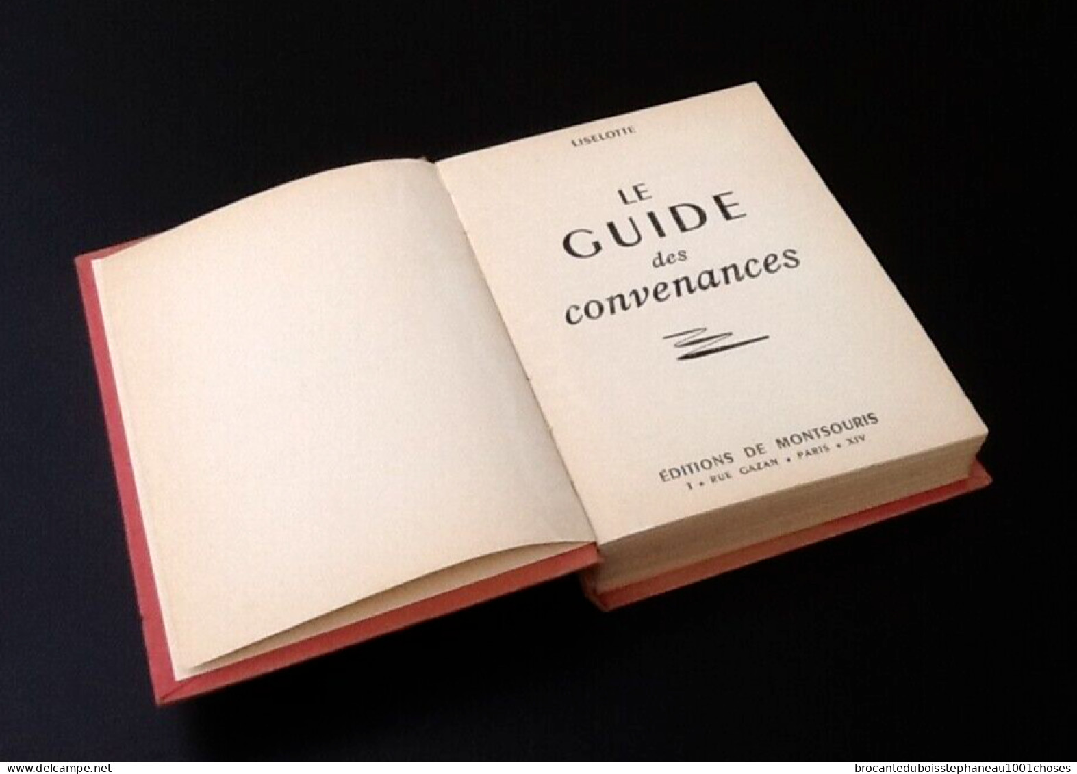 Liselotte Le guide des convenances (1956) Le mariage, rapports mondains et sociaux, deuil