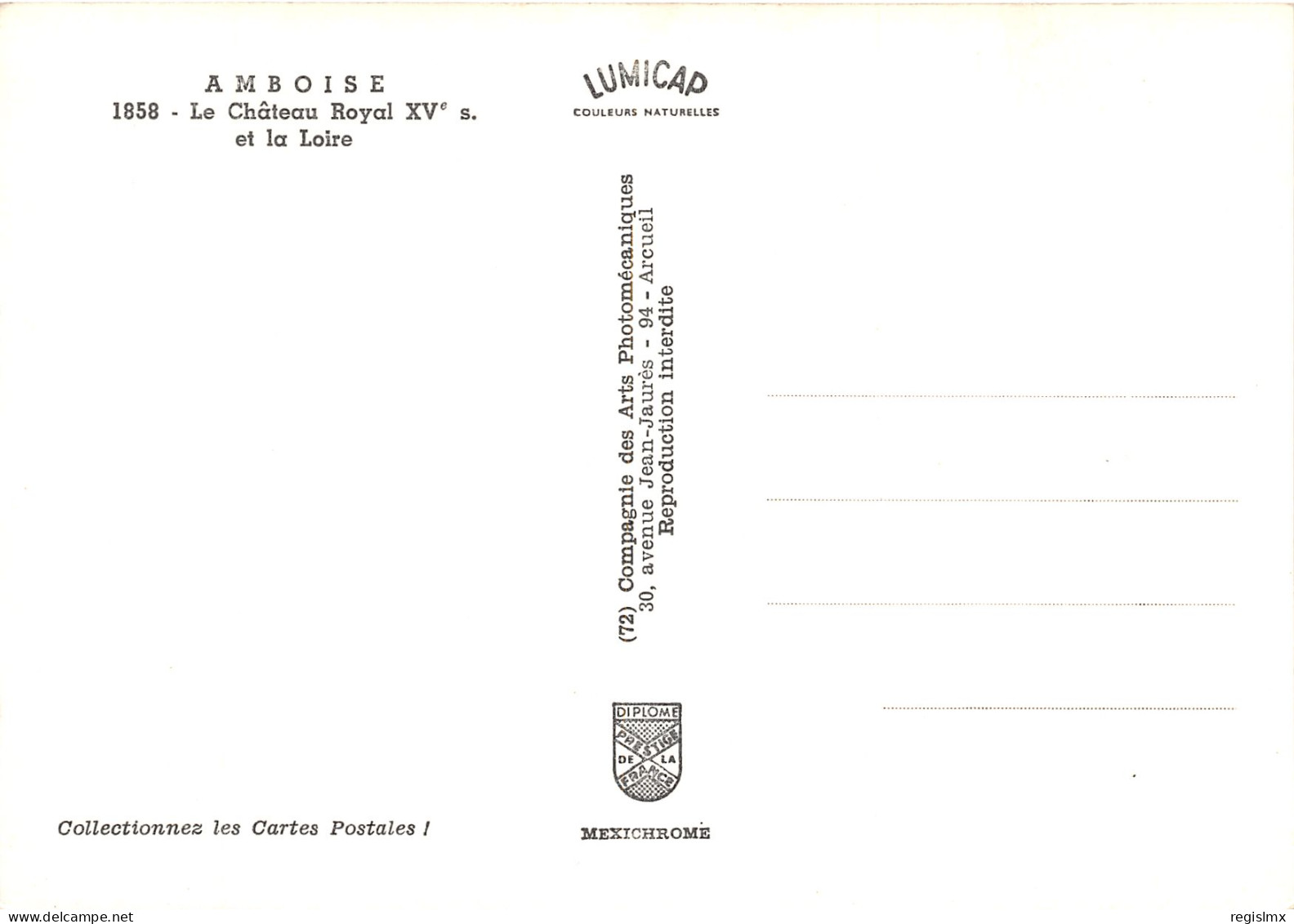 37-AMBOISE-N°1015-E/0329 - Amboise