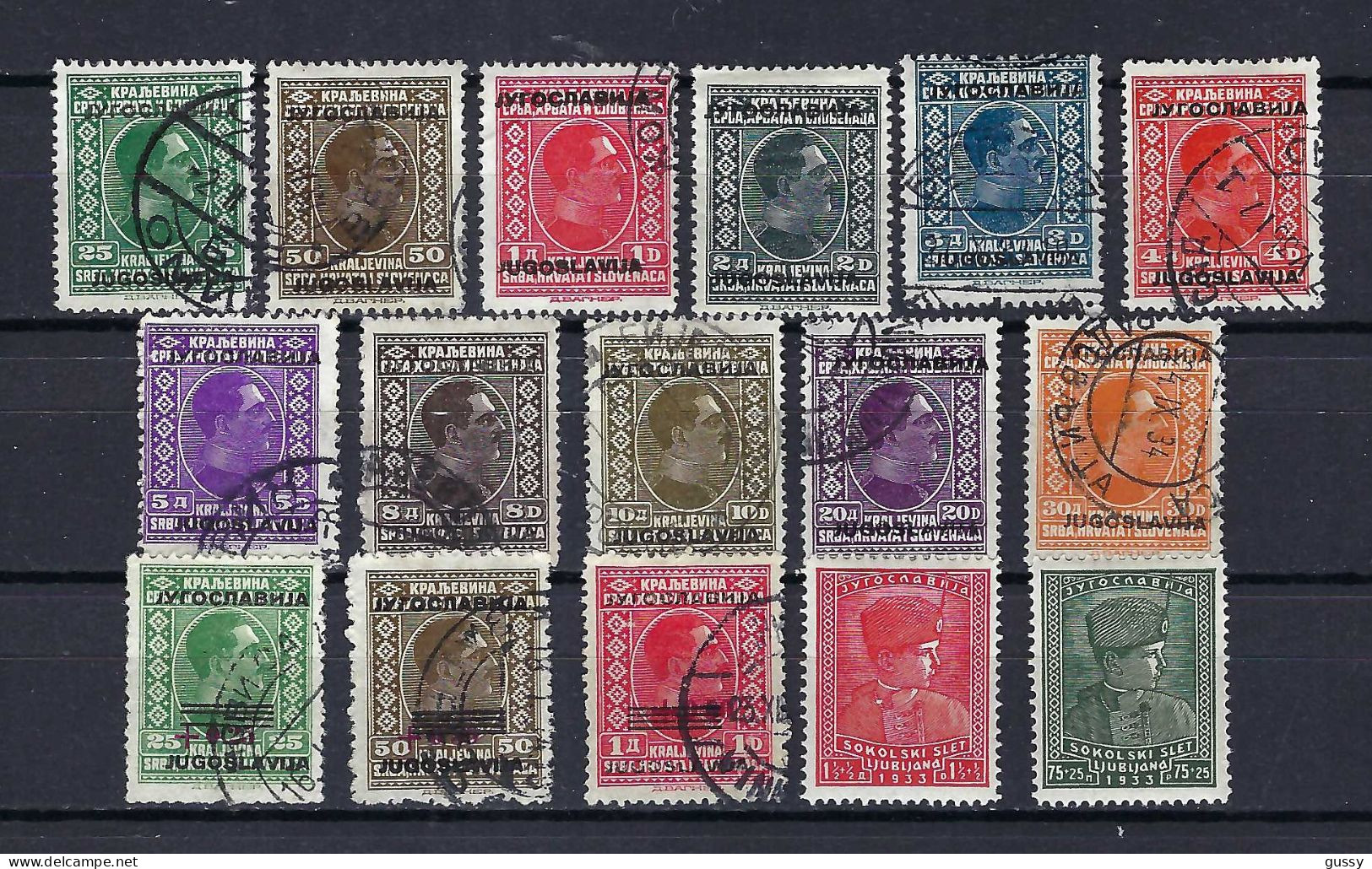 YOUGOSLAVIE Ca.1926: Lot D'obl. Et Neufs* - Used Stamps