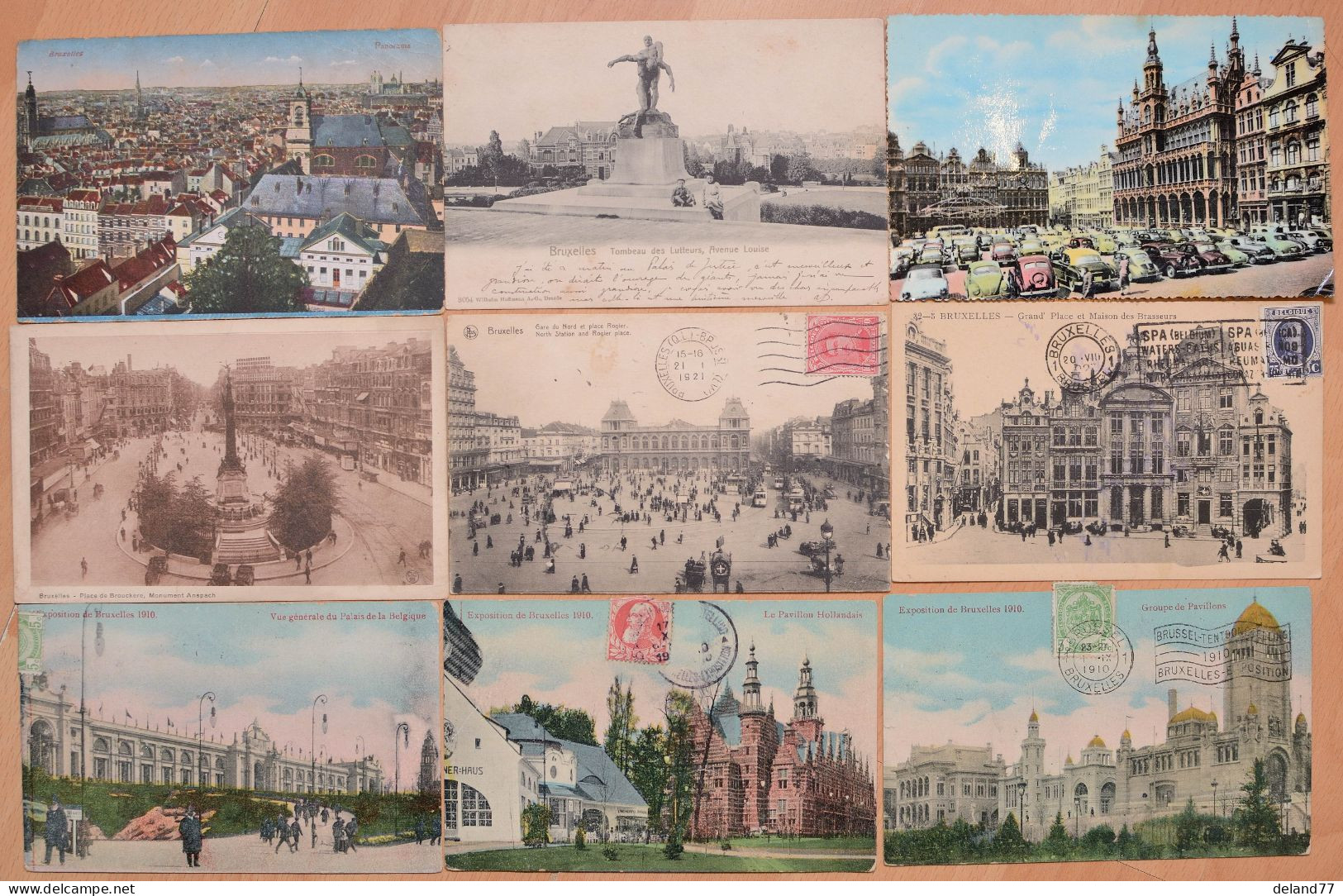 BRUXELLES - Lot De 80 Cartes Postales - Loten, Series, Verzamelingen