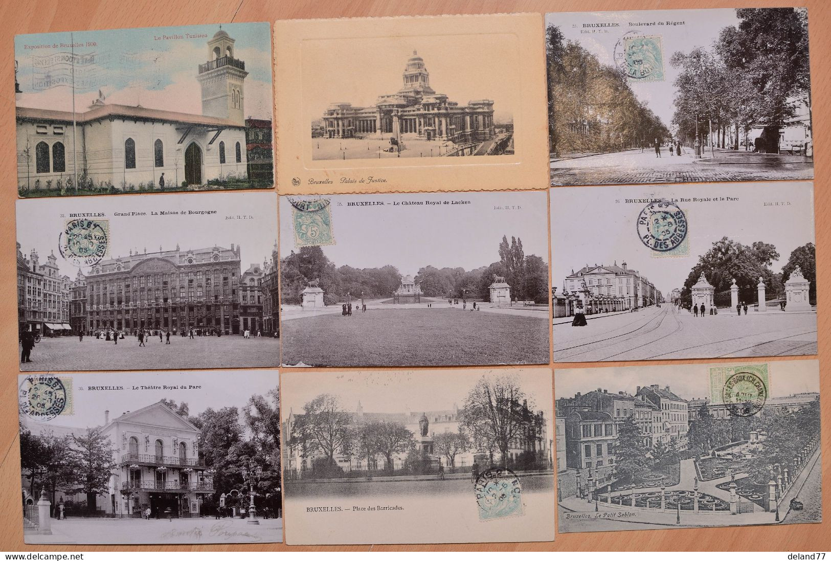 BRUXELLES - Lot De 80 Cartes Postales - Lotes Y Colecciones