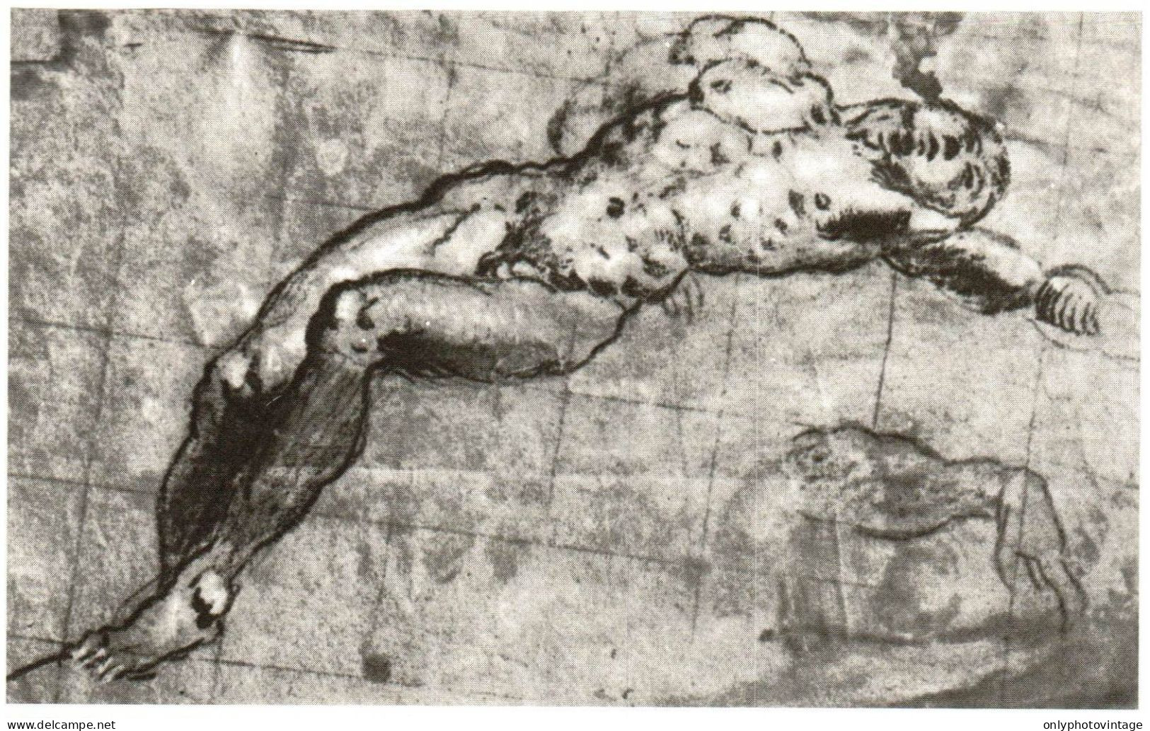 Tintoretto, Nudo Artistico, Studio Per S. Giorgio, Stampa, Vintage Print - Stampe & Incisioni