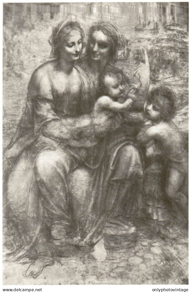 Leonardo Da Vinci, Vergine Col Bambino S.Anna E S. Giovannino, Stampa - Prints & Engravings