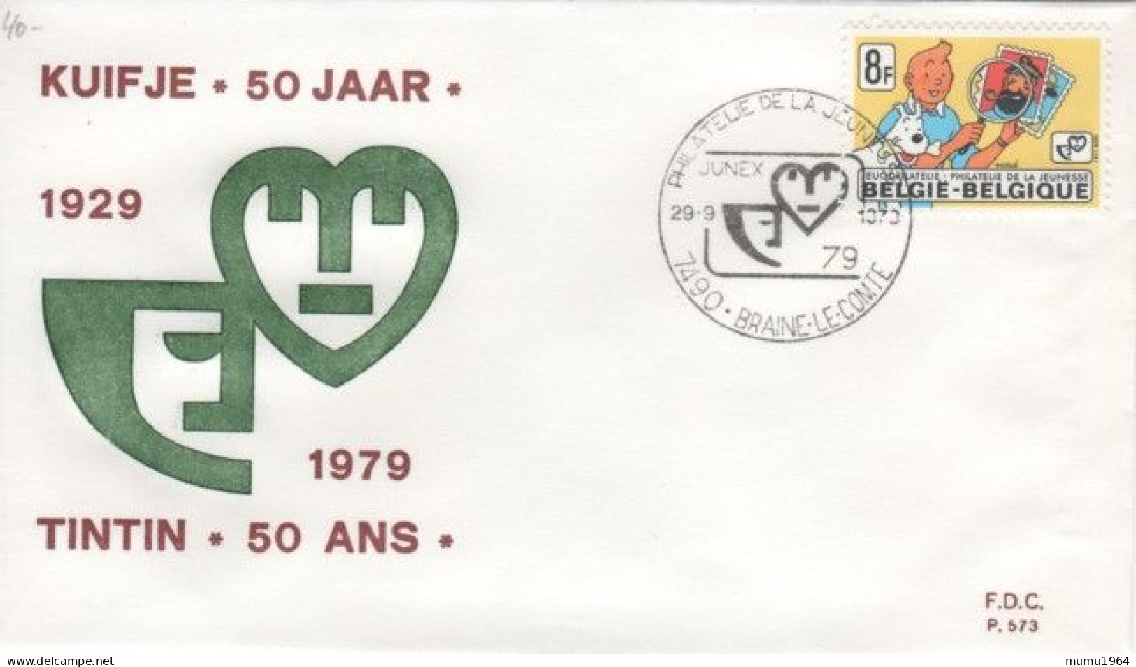 COB - FDC N° 573 - Timbre N° 1944 - 1971-1980