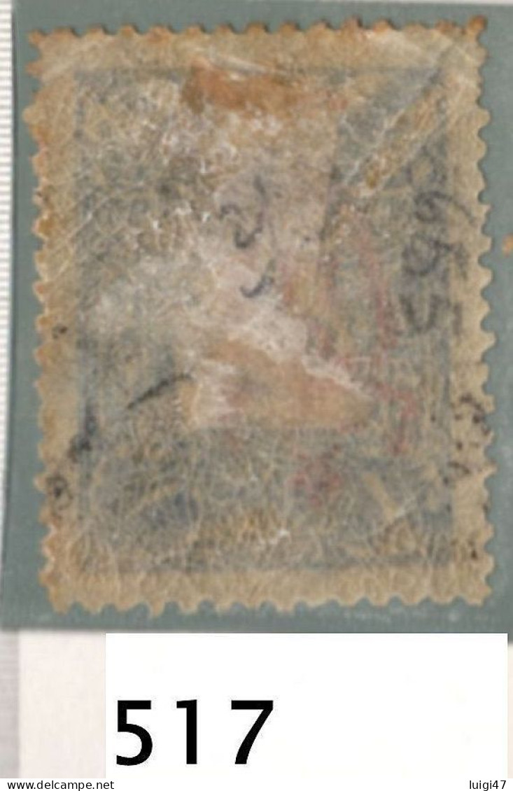 1917 - Impero Ottomano N° 517 - Soprastampato - Unused Stamps