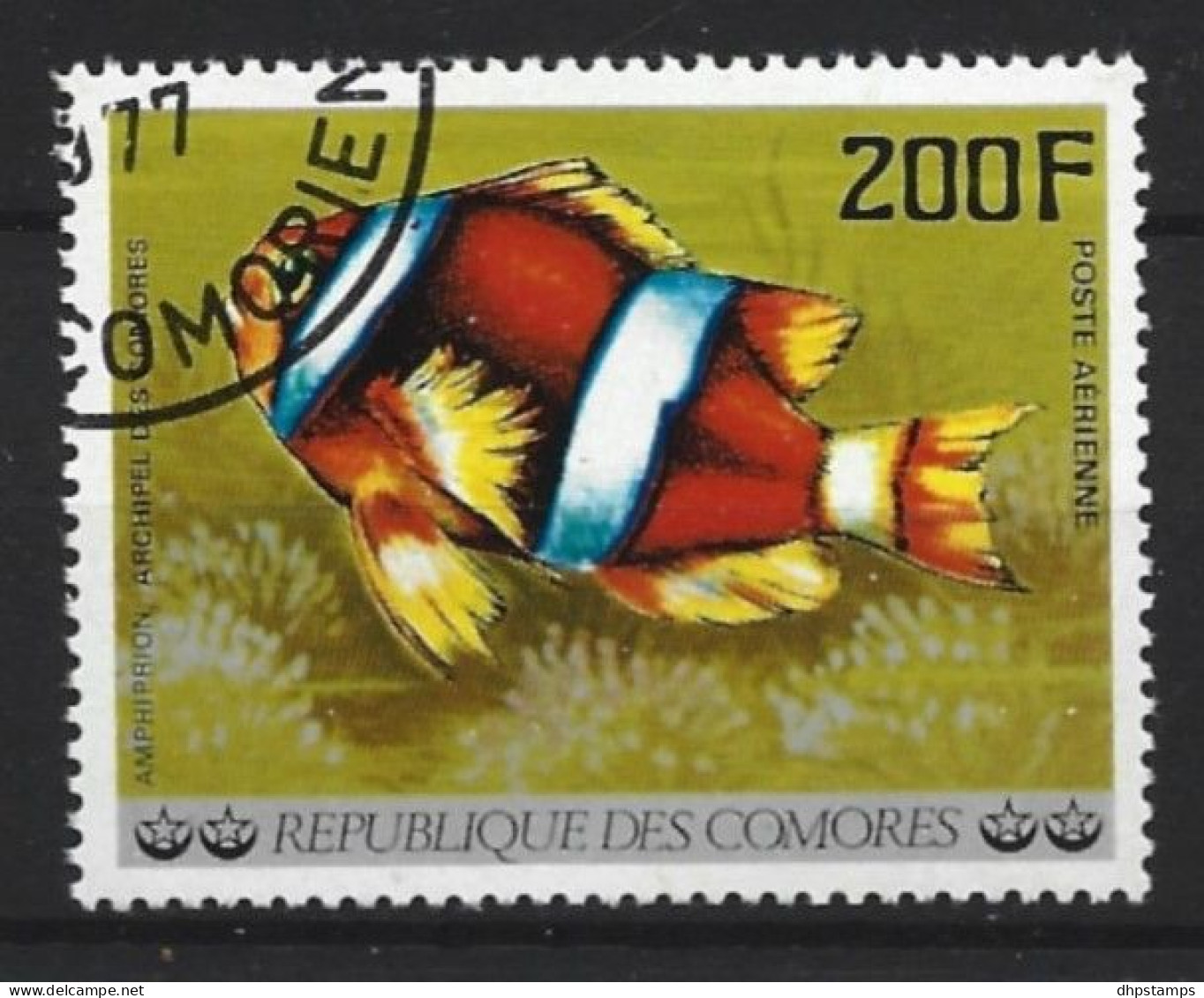 Comores 1977 Fish  Y.T.  A128 (0) - Comoren (1975-...)