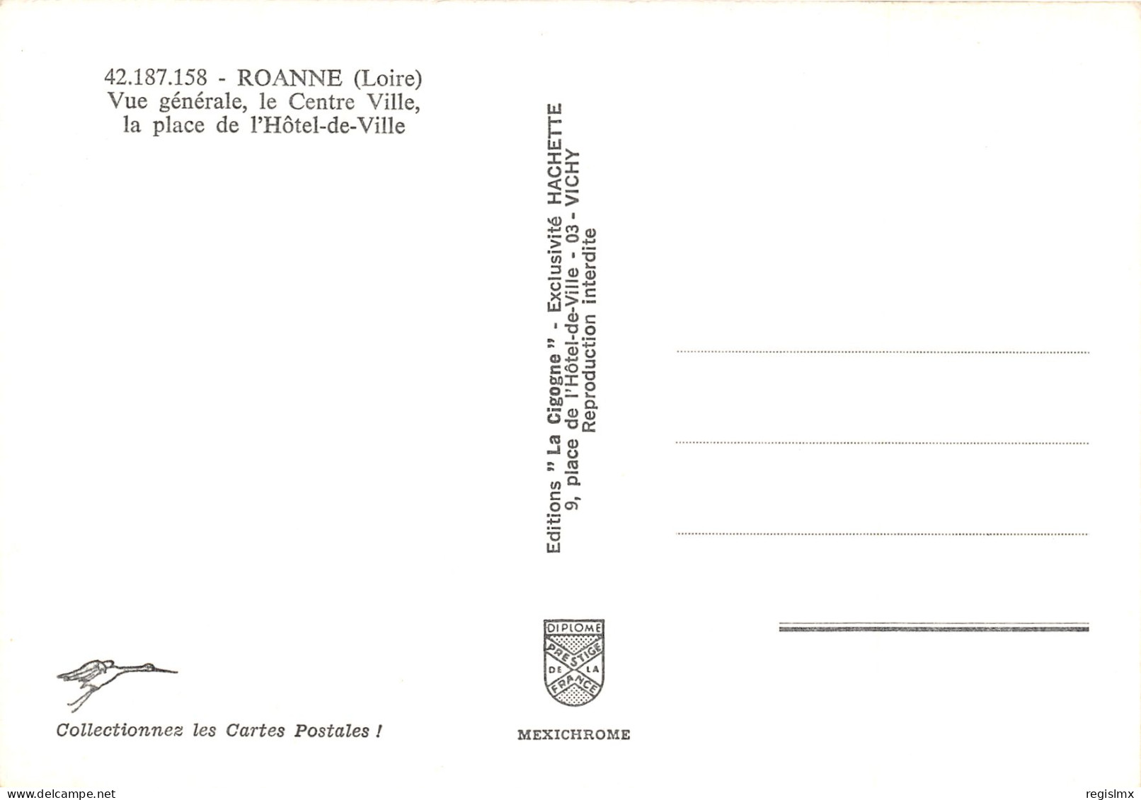 42-ROANNE-N°1017-B/0313 - Roanne