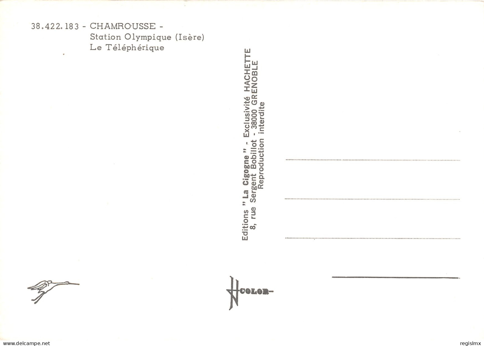 38-CHAMROUSSE-N°1017-A/0049 - Chamrousse