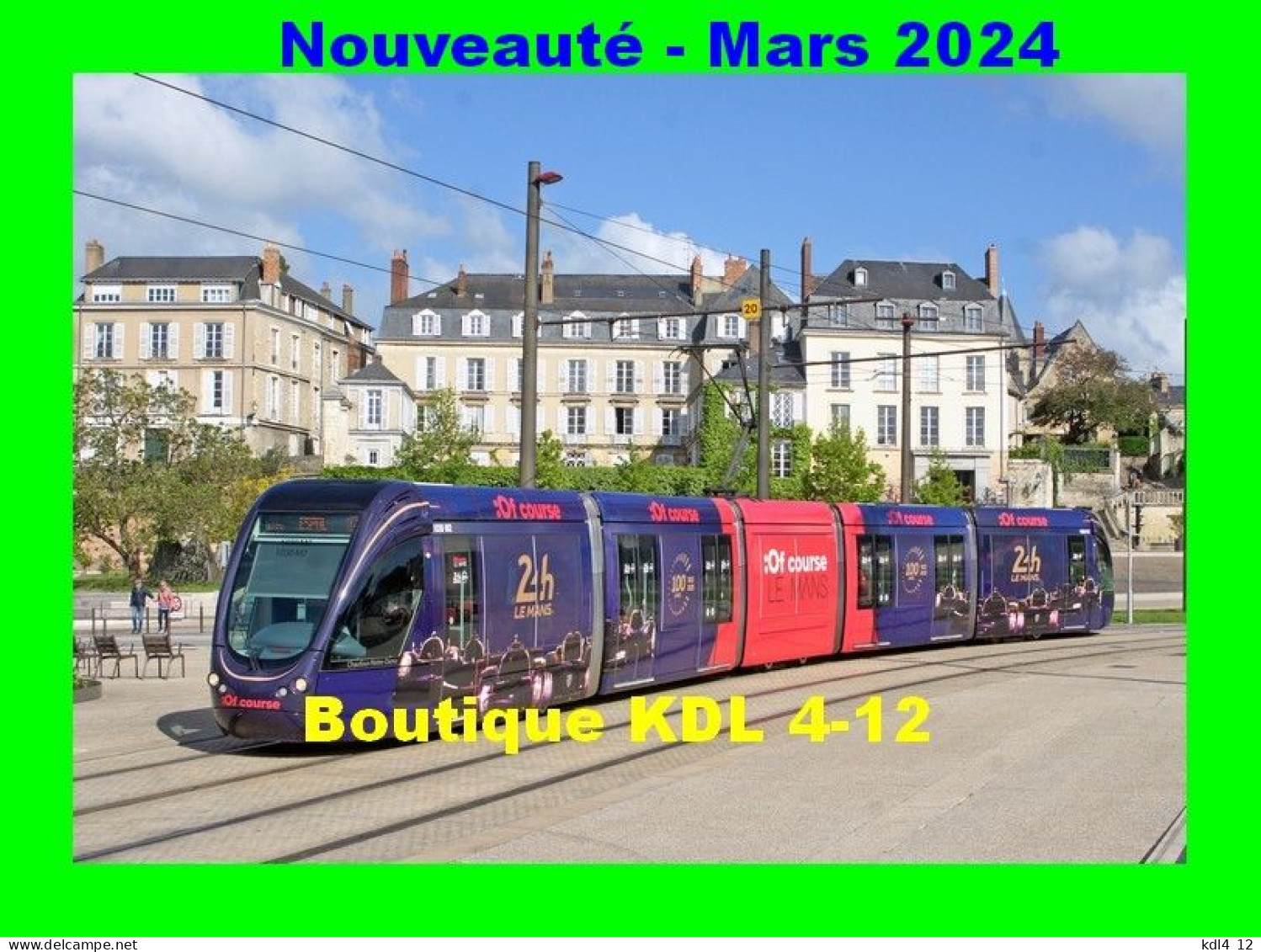 ACACF Tram 233 - Tramway Citadis 302 Place Des Jacobins - LE MANS - Sarthe - Tranvía