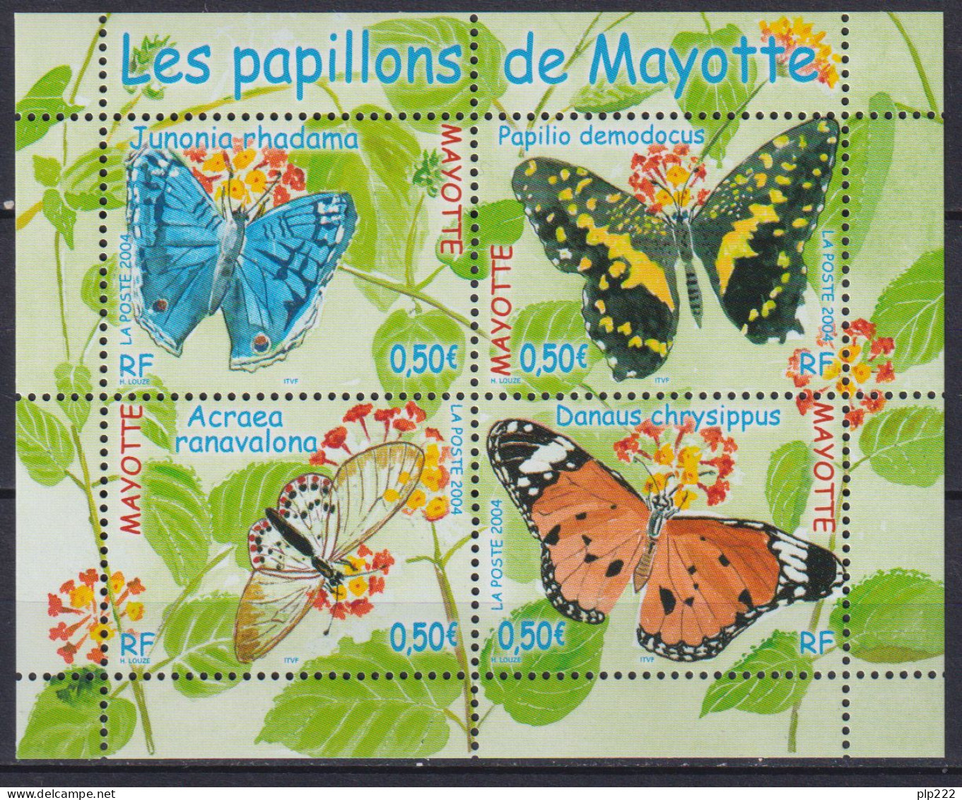 Mayotte 2004 Y.T.154/57 **/MNH VF - Comores (1975-...)