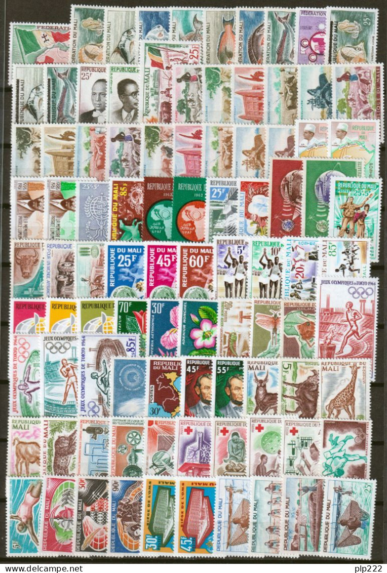 Mali 1959/73 Collezione Quasi Compleat / Almost Complete Collection **/MNH VF - Mali (1959-...)