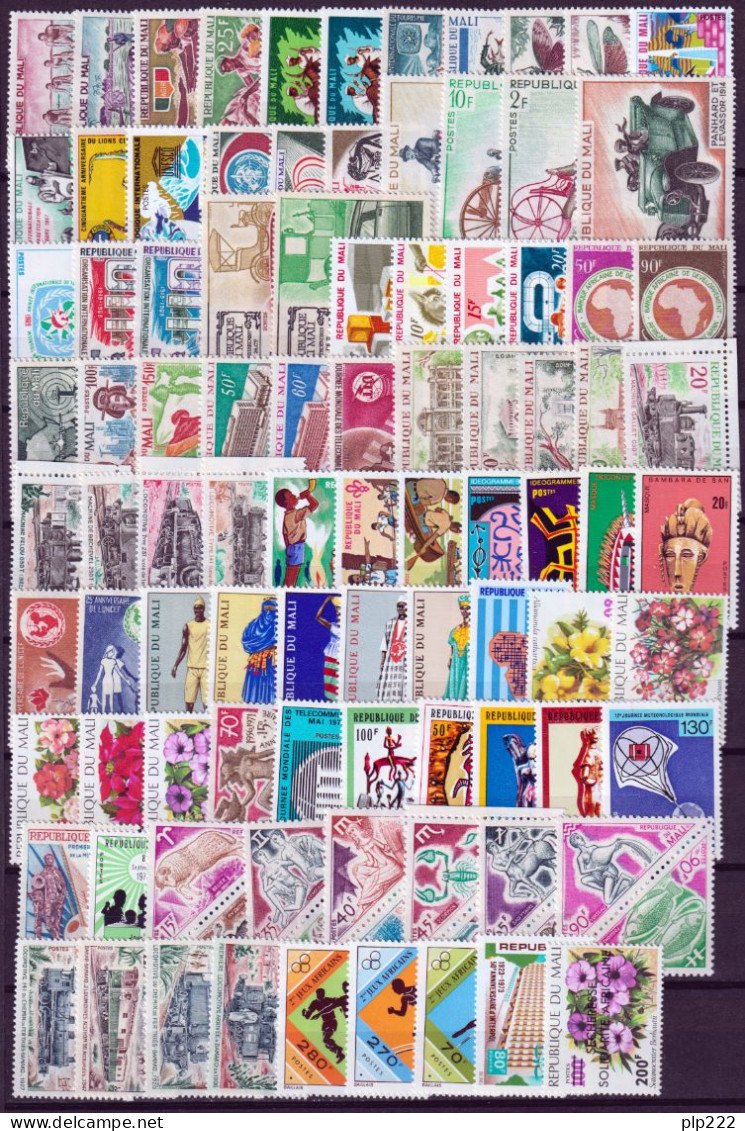 Mali 1959/73 Collezione Quasi Compleat / Almost Complete Collection **/MNH VF - Malí (1959-...)