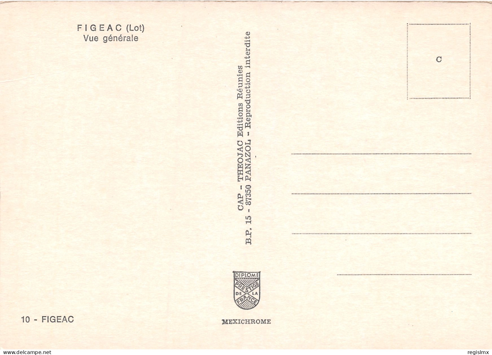 46-FIGEAC-N°1018-B/0399 - Figeac